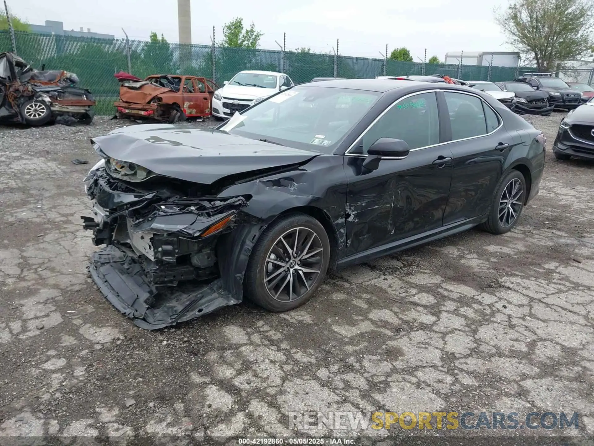 2 Photograph of a damaged car 4T1T11AK6RU905831 TOYOTA CAMRY 2024