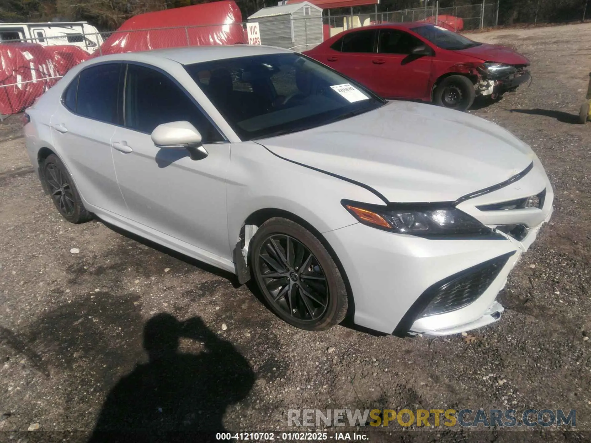 1 Photograph of a damaged car 4T1T11AK7RU245198 TOYOTA CAMRY 2024