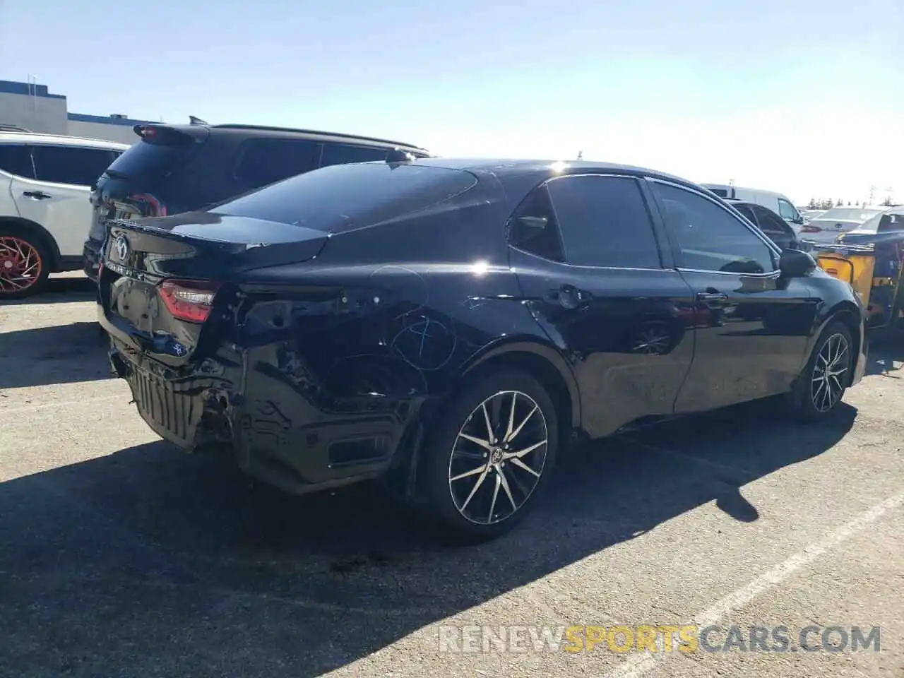 3 Photograph of a damaged car 4T1T11AK7RU863976 TOYOTA CAMRY 2024