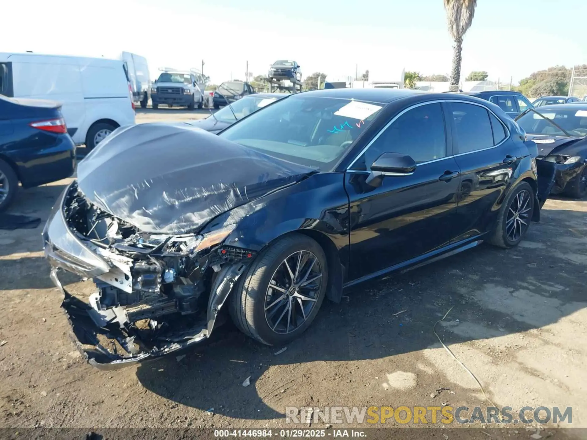 2 Photograph of a damaged car 4T1T11AK7RU890725 TOYOTA CAMRY 2024