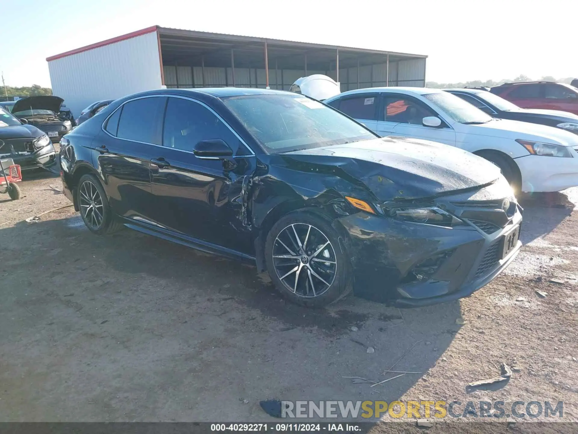 1 Photograph of a damaged car 4T1T11AK7RU896511 TOYOTA CAMRY 2024
