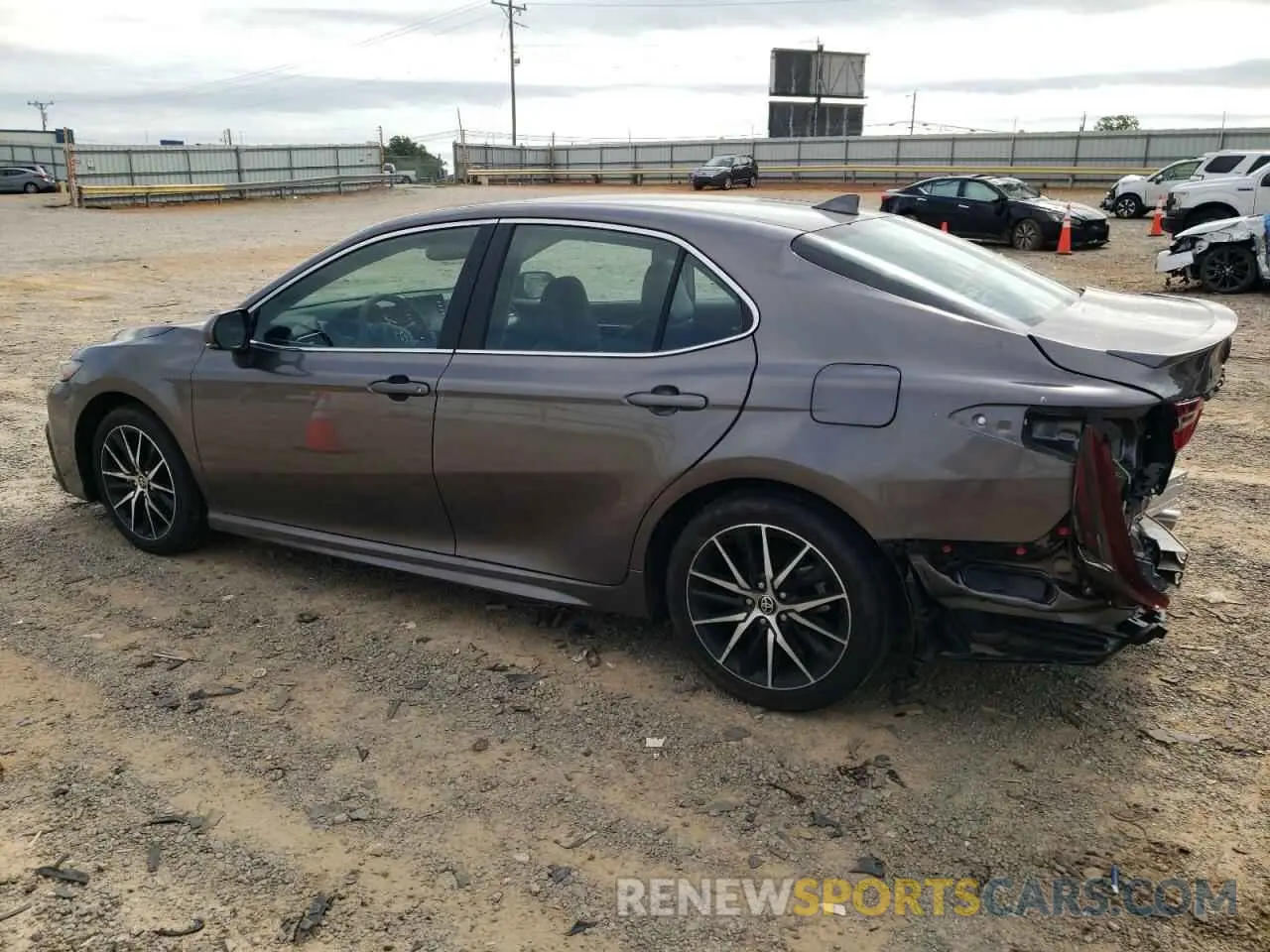 2 Photograph of a damaged car 4T1T11AK7RU907670 TOYOTA CAMRY 2024