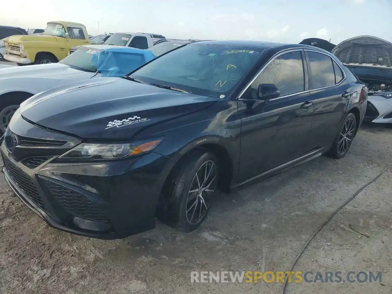 1 Photograph of a damaged car 4T1T11AK8RU901392 TOYOTA CAMRY 2024