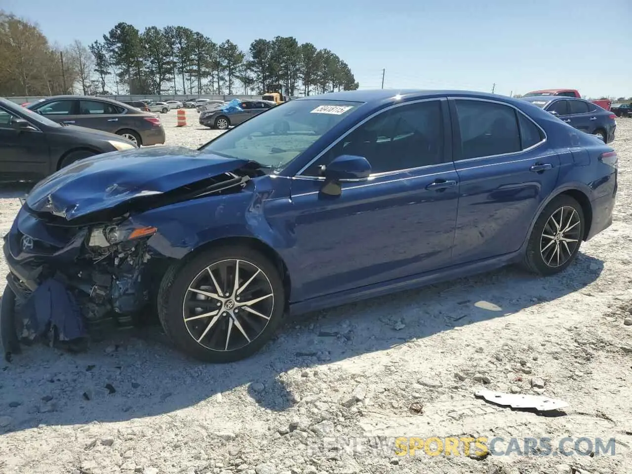 1 Photograph of a damaged car 4T1T11AK9RU235630 TOYOTA CAMRY 2024
