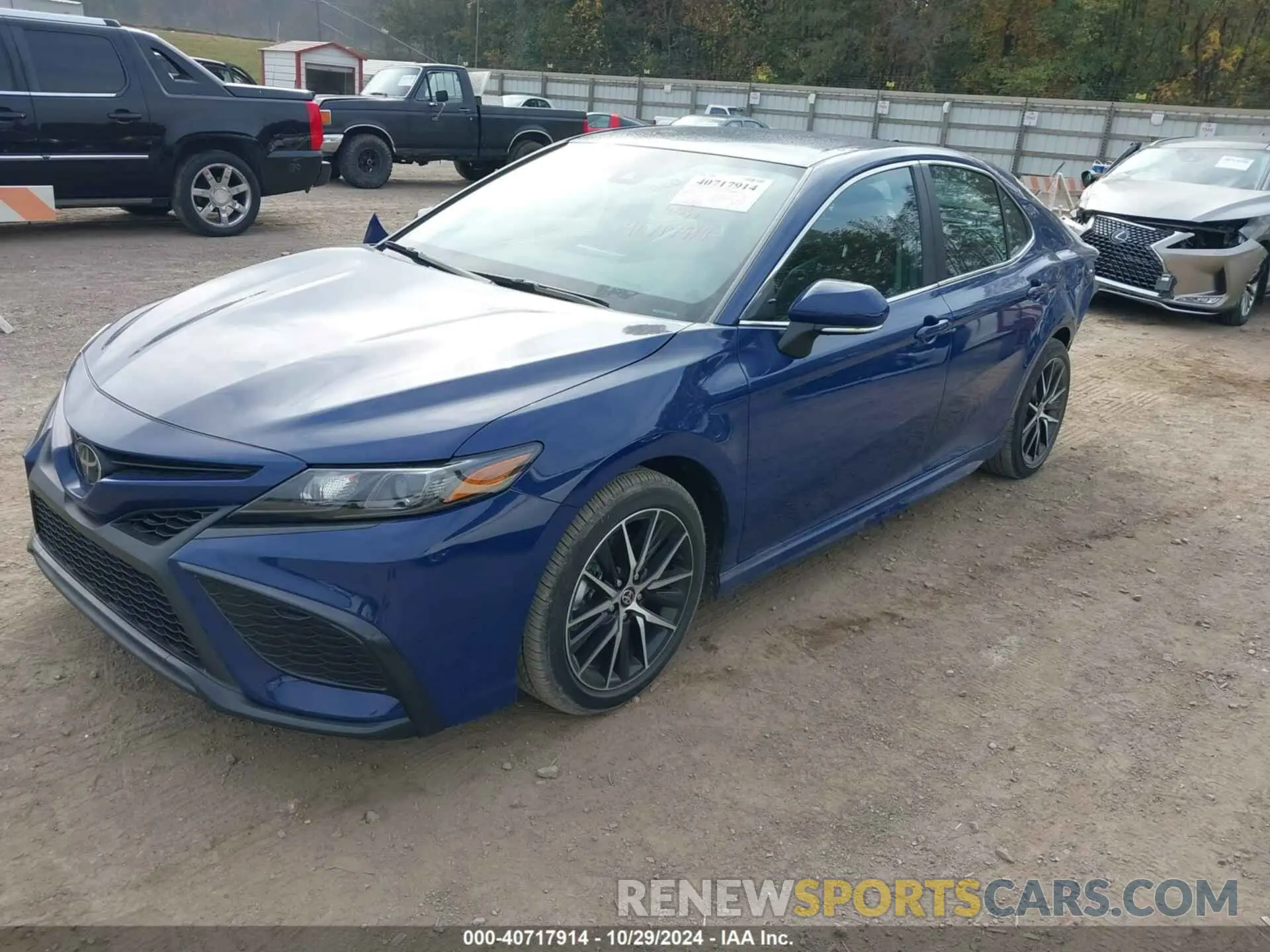2 Photograph of a damaged car 4T1T11AK9RU235868 TOYOTA CAMRY 2024