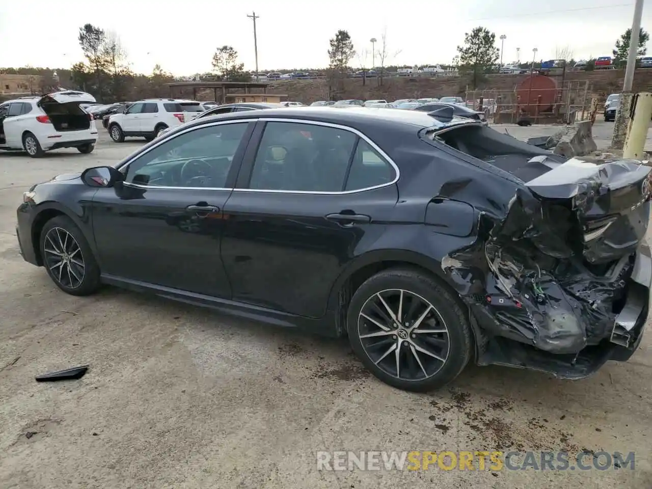 2 Photograph of a damaged car 4T1T11AK9RU847598 TOYOTA CAMRY 2024