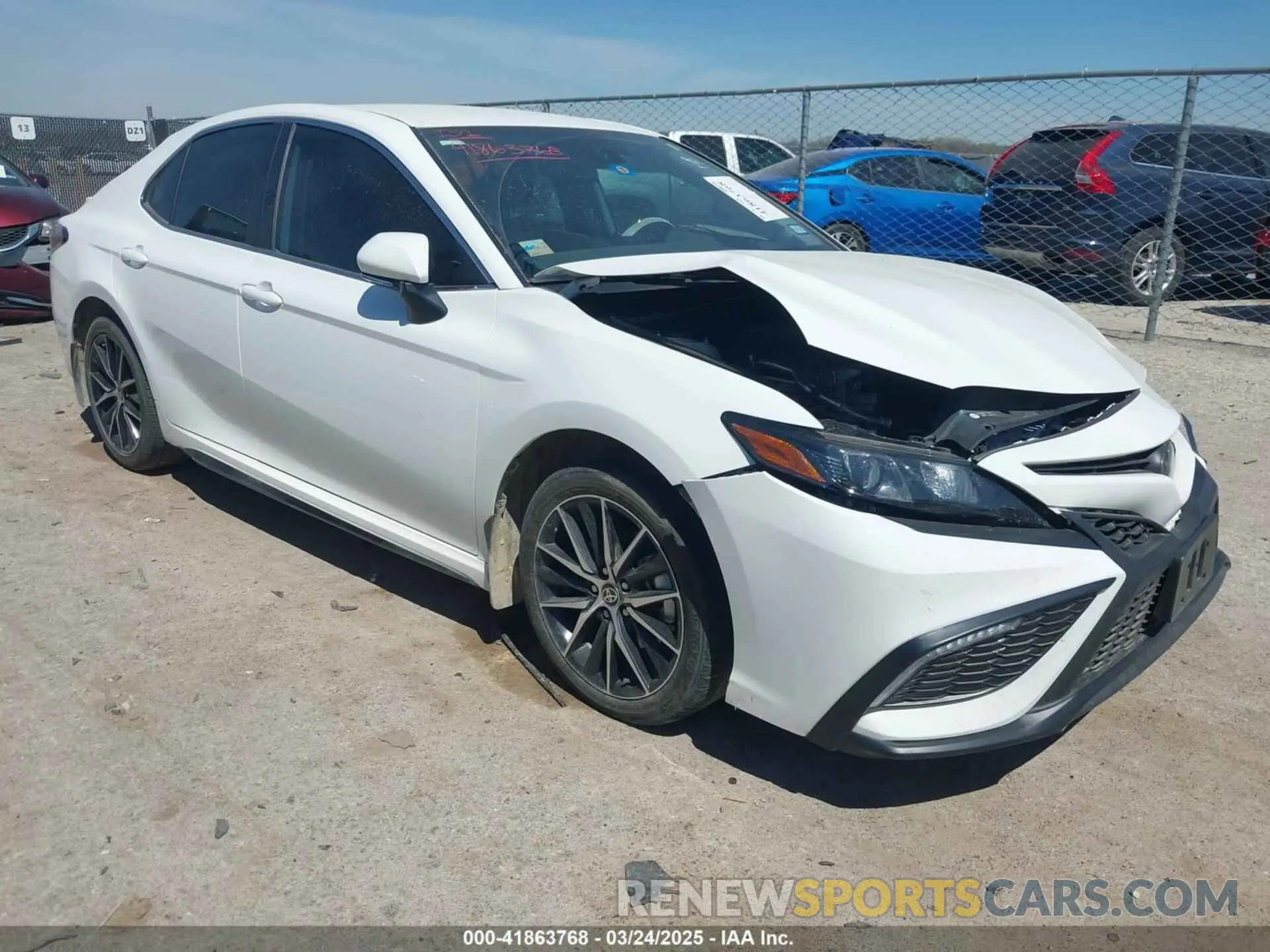 1 Photograph of a damaged car 4T1T11AK9RU861419 TOYOTA CAMRY 2024