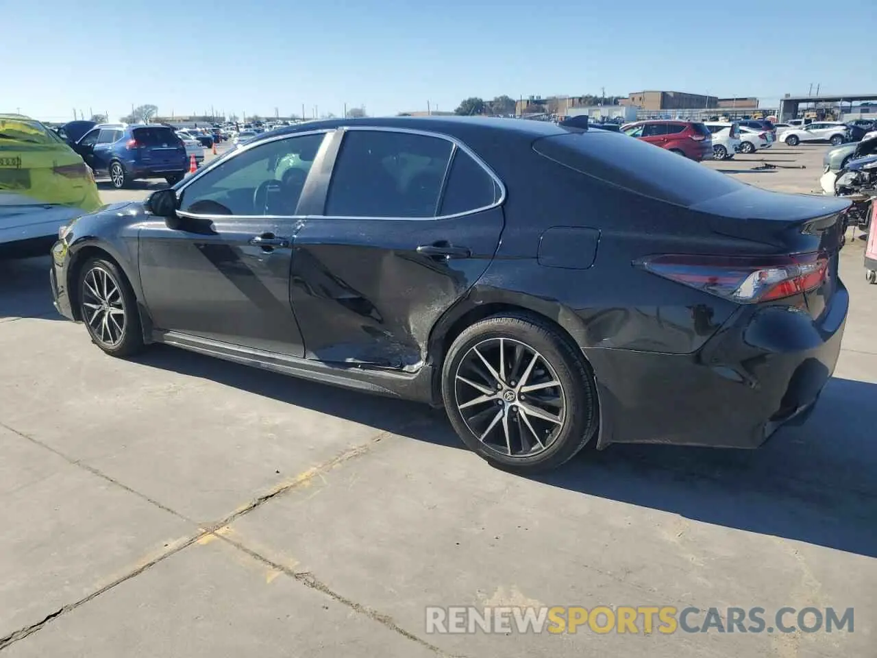 2 Photograph of a damaged car 4T1T11AK9RU899734 TOYOTA CAMRY 2024