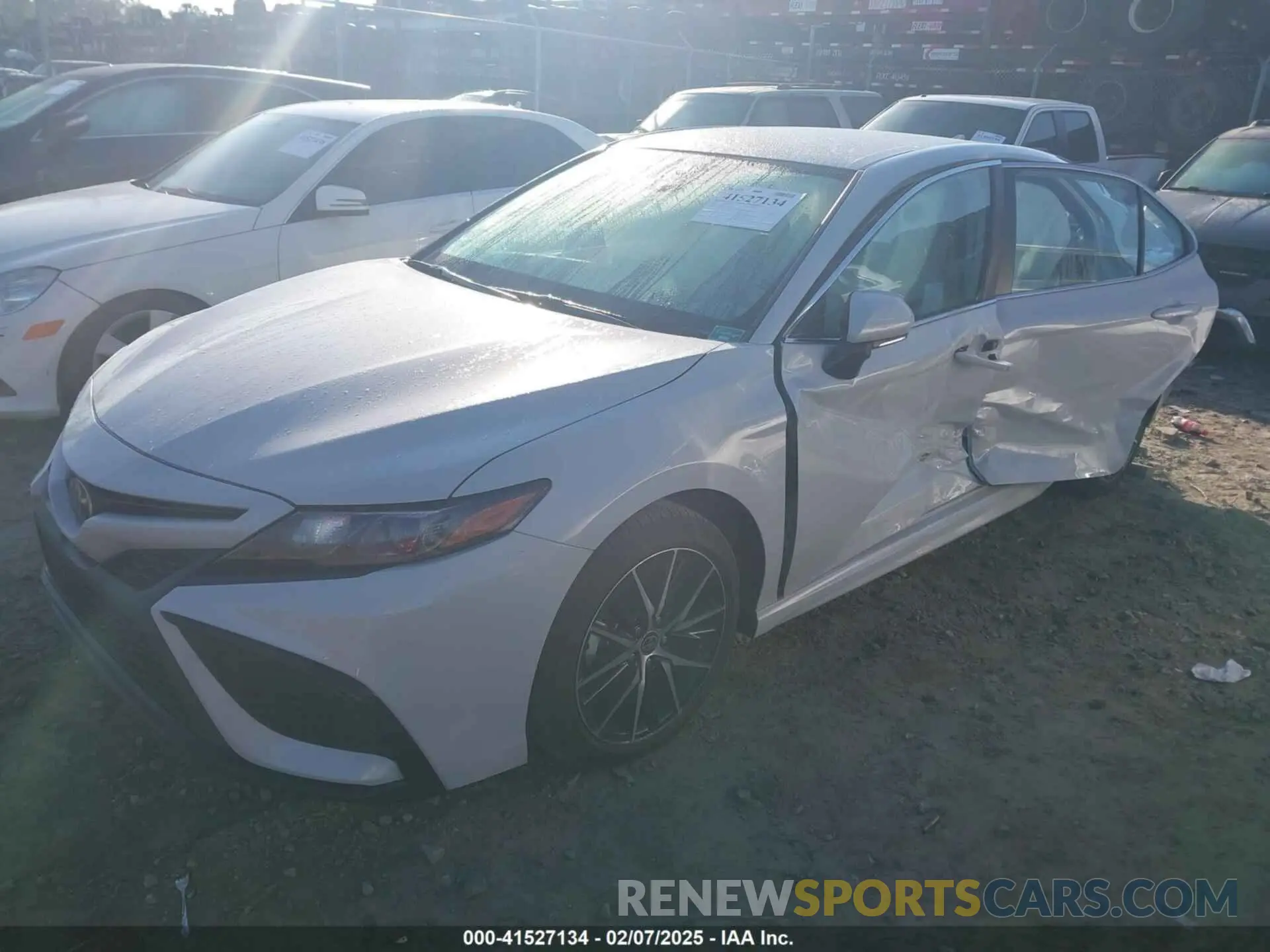 2 Photograph of a damaged car 4T1T11AKXRU235183 TOYOTA CAMRY 2024