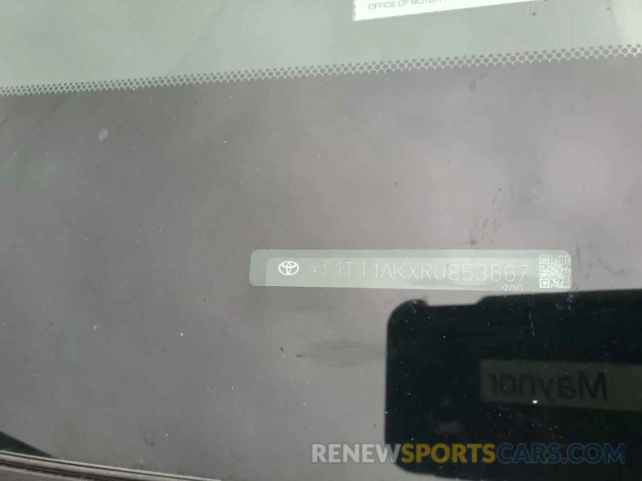 13 Photograph of a damaged car 4T1T11AKXRU853667 TOYOTA CAMRY 2024