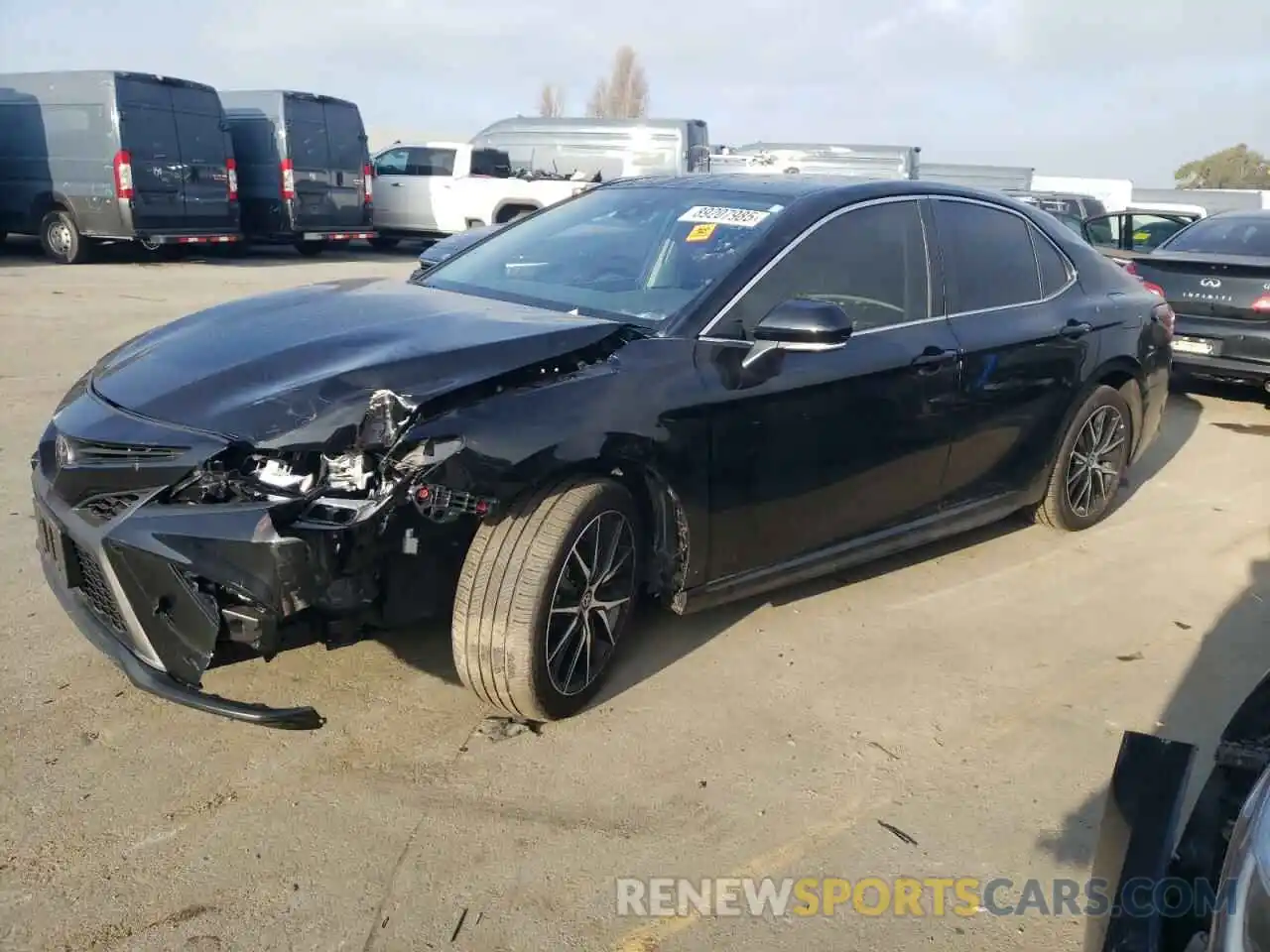 1 Photograph of a damaged car 4T1T11AKXRU892761 TOYOTA CAMRY 2024