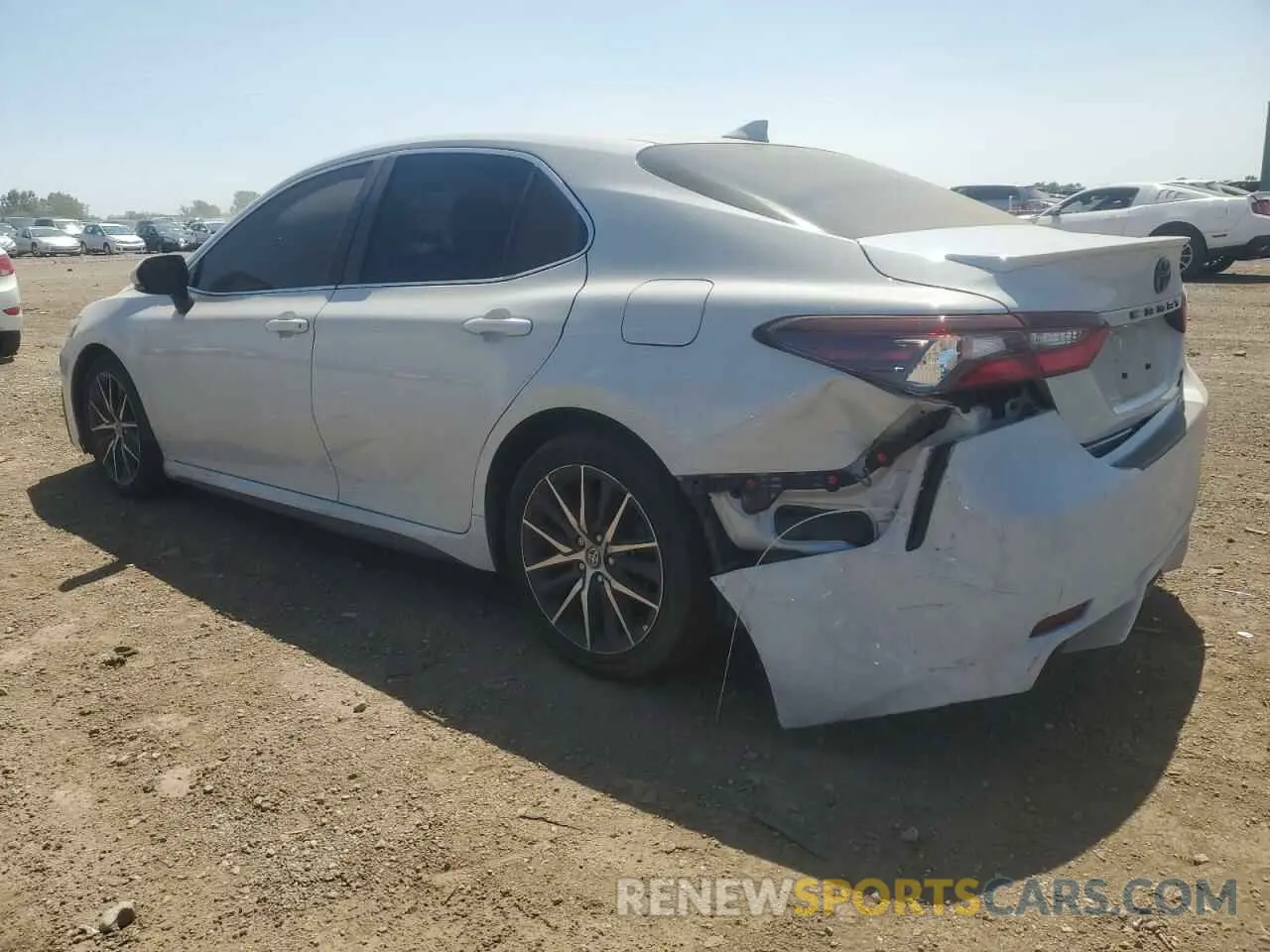 2 Photograph of a damaged car 4T1T11BK0RU109025 TOYOTA CAMRY 2024