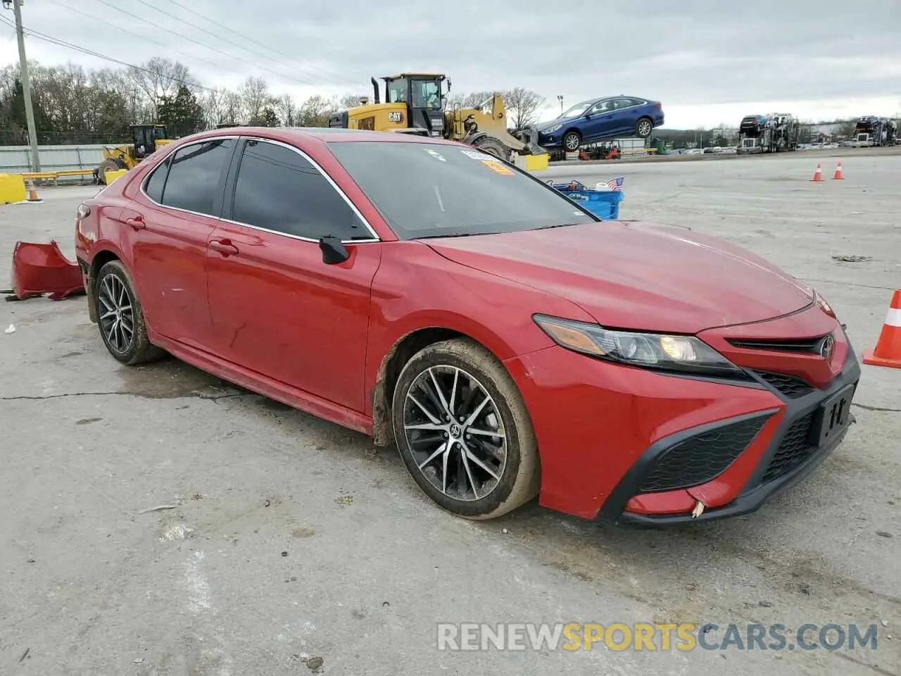 4 Photograph of a damaged car 4T1T11BK0RU121398 TOYOTA CAMRY 2024
