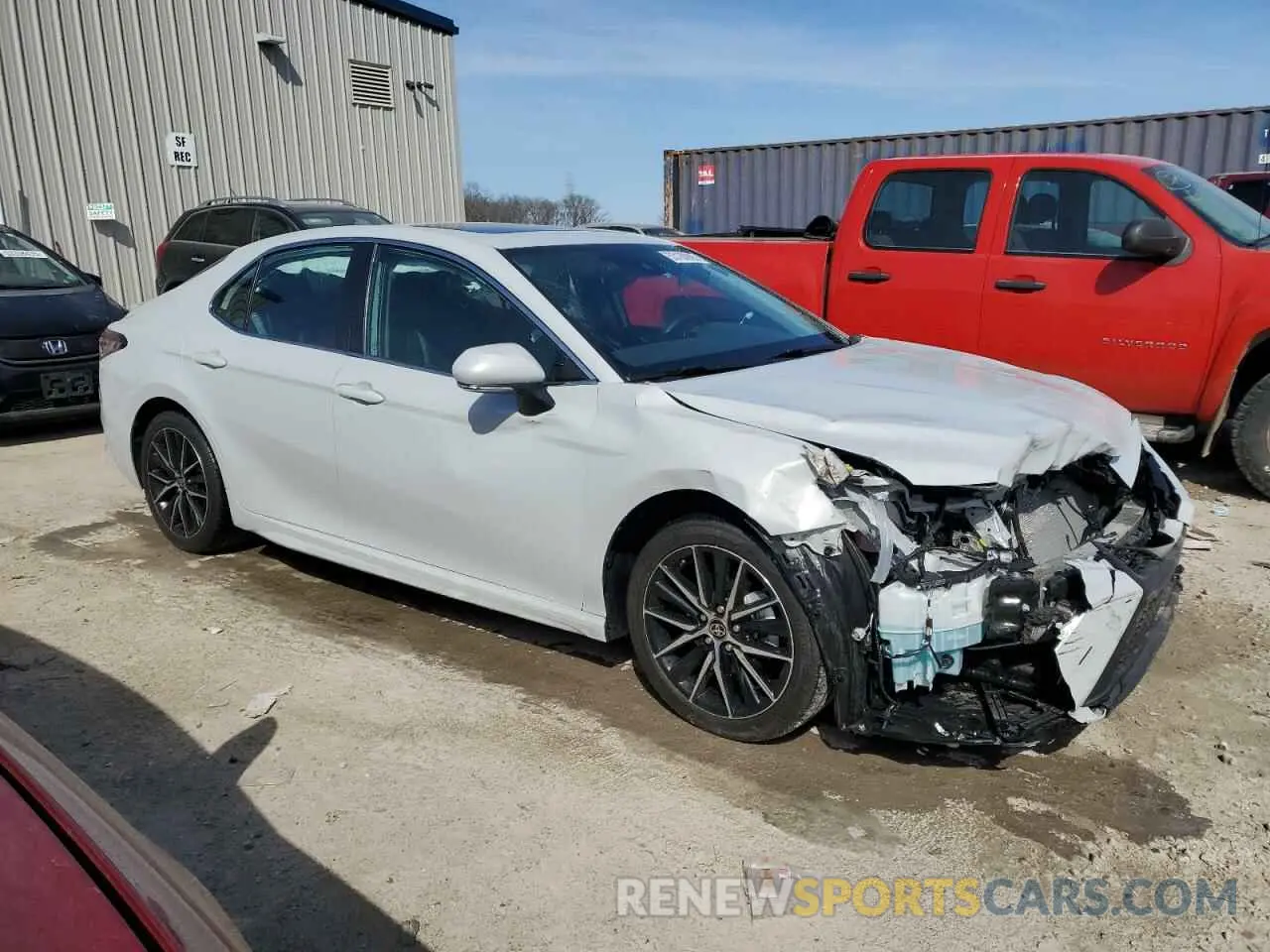 4 Photograph of a damaged car 4T1T11BK1RU115884 TOYOTA CAMRY 2024