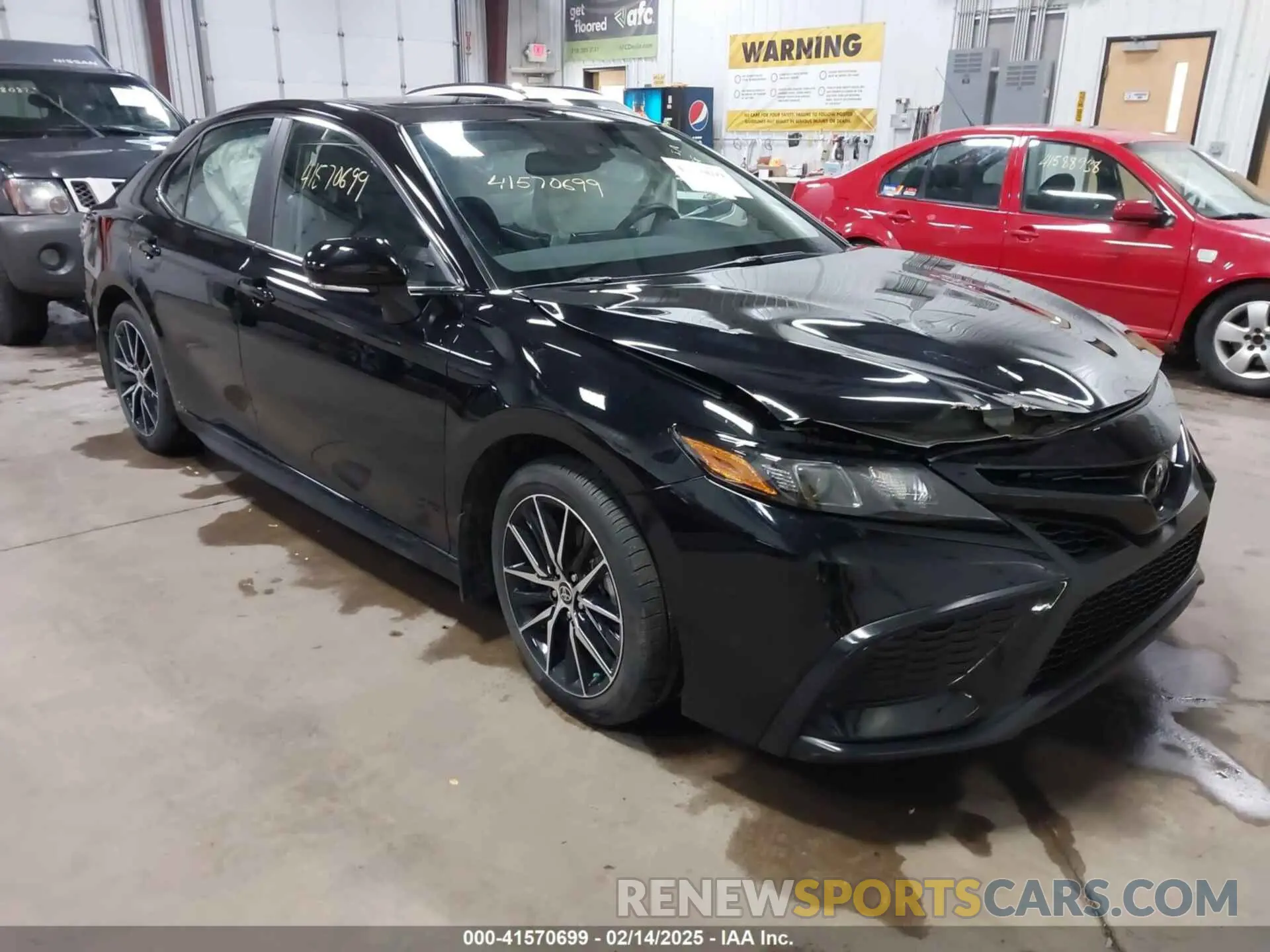 1 Photograph of a damaged car 4T1T11BK3RU127616 TOYOTA CAMRY 2024