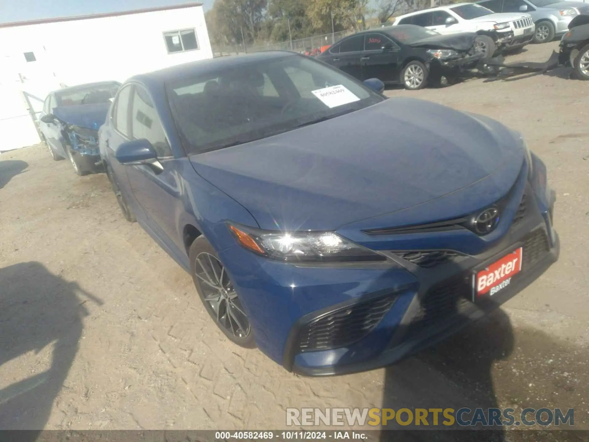 1 Photograph of a damaged car 4T1T11BK4RU129794 TOYOTA CAMRY 2024