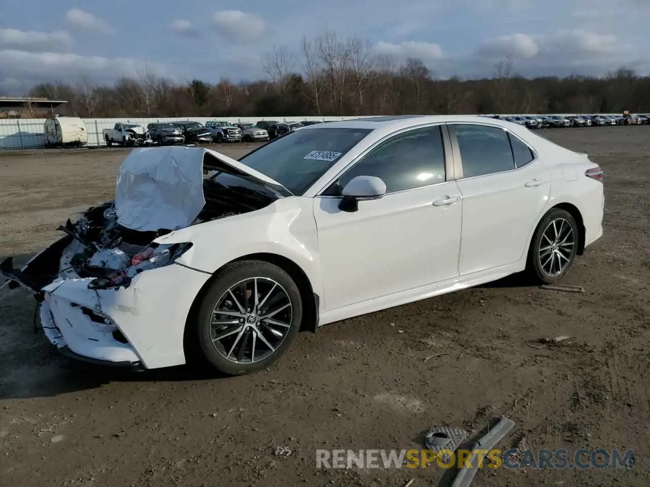 1 Photograph of a damaged car 4T1T11BK5RU121073 TOYOTA CAMRY 2024