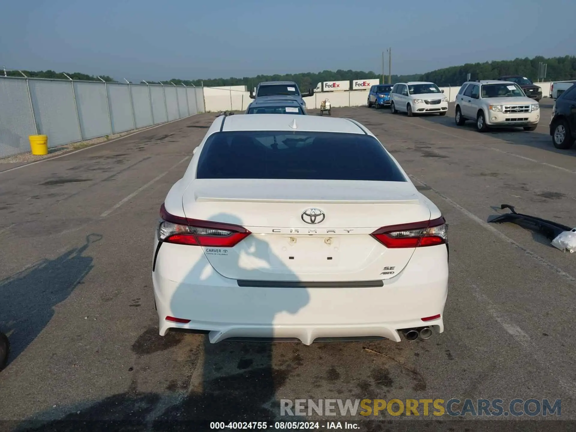17 Photograph of a damaged car 4T1T11BK8RU109855 TOYOTA CAMRY 2024