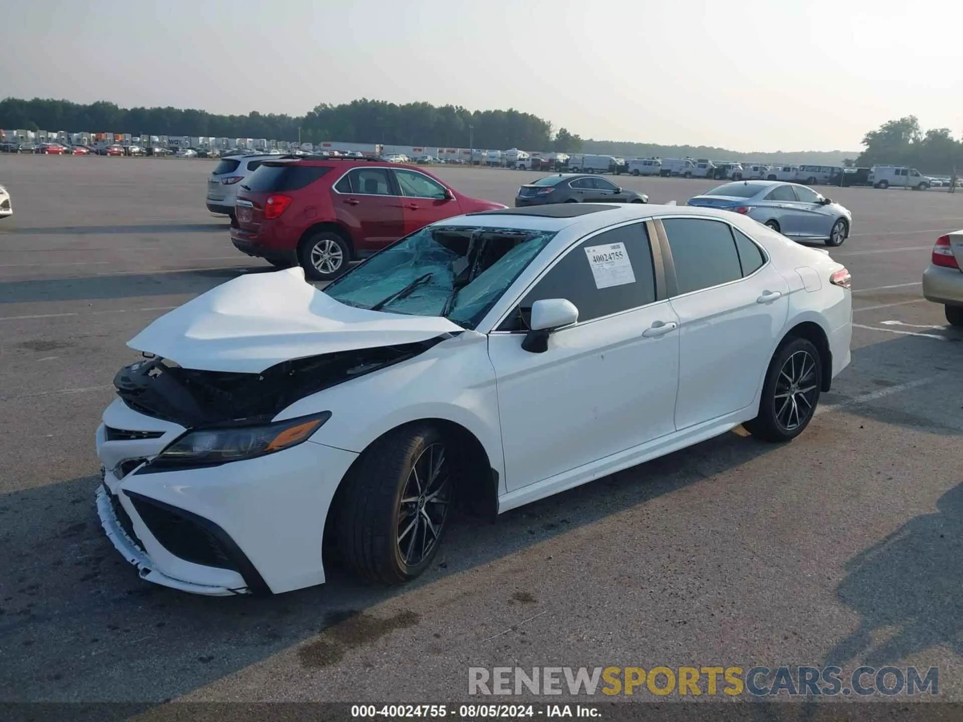 2 Photograph of a damaged car 4T1T11BK8RU109855 TOYOTA CAMRY 2024