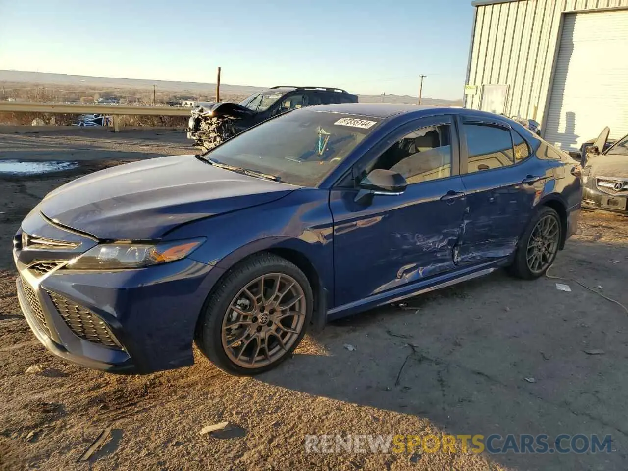 1 Photograph of a damaged car 4T1T11BK8RU119141 TOYOTA CAMRY 2024