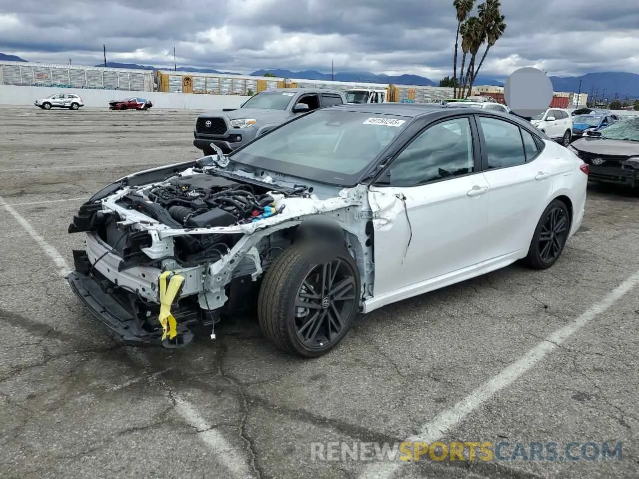 1 Photograph of a damaged car 4T1DAACK0SU003652 TOYOTA CAMRY 2025