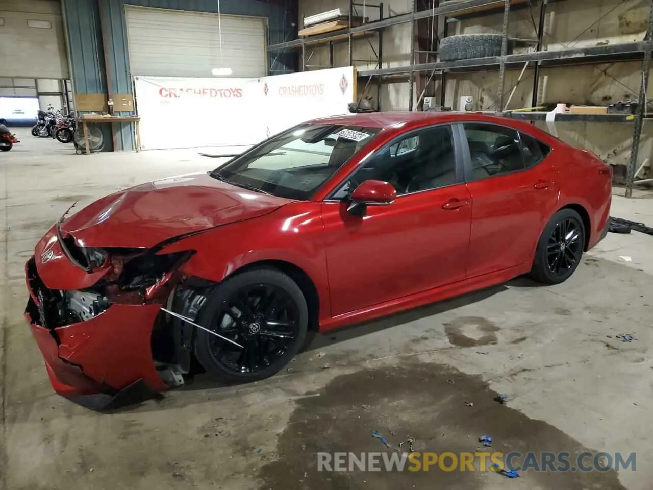 1 Photograph of a damaged car 4T1DAACK0SU014599 TOYOTA CAMRY 2025