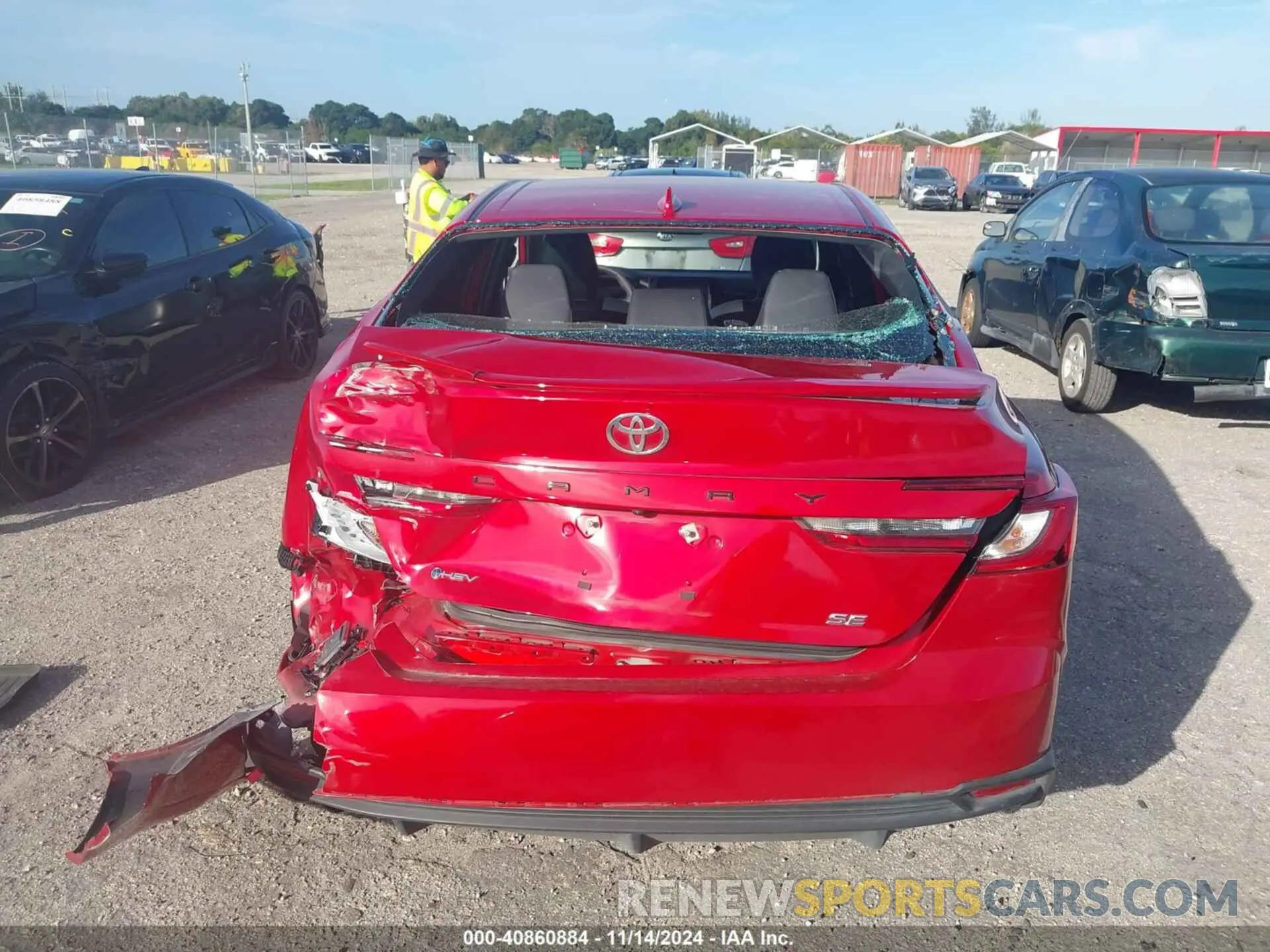 16 Photograph of a damaged car 4T1DAACK0SU015719 TOYOTA CAMRY 2025