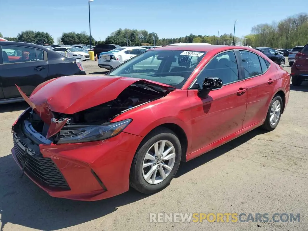 1 Photograph of a damaged car 4T1DAACK0SU016434 TOYOTA CAMRY 2025