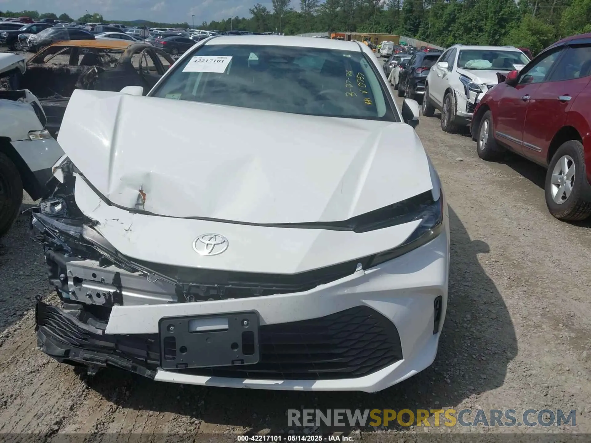 12 Photograph of a damaged car 4T1DAACK0SU020757 TOYOTA CAMRY 2025