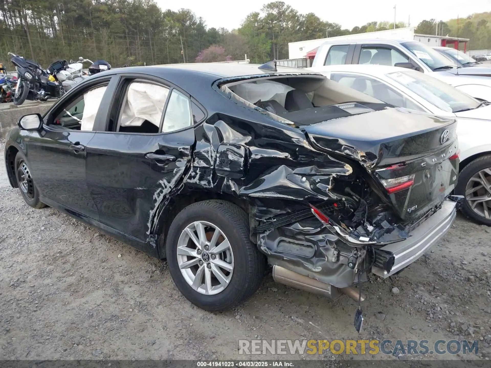 13 Photograph of a damaged car 4T1DAACK0SU028406 TOYOTA CAMRY 2025