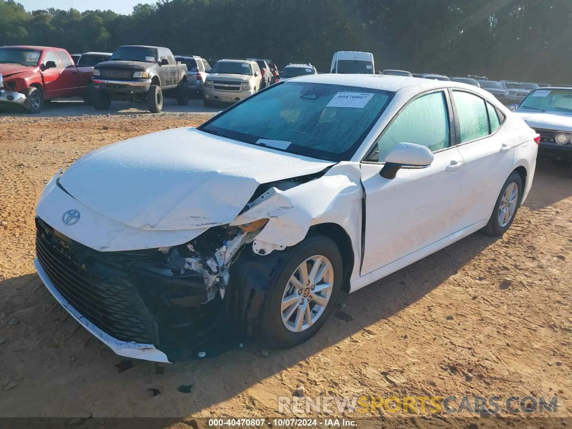 2 Photograph of a damaged car 4T1DAACK0SU047084 TOYOTA CAMRY 2025