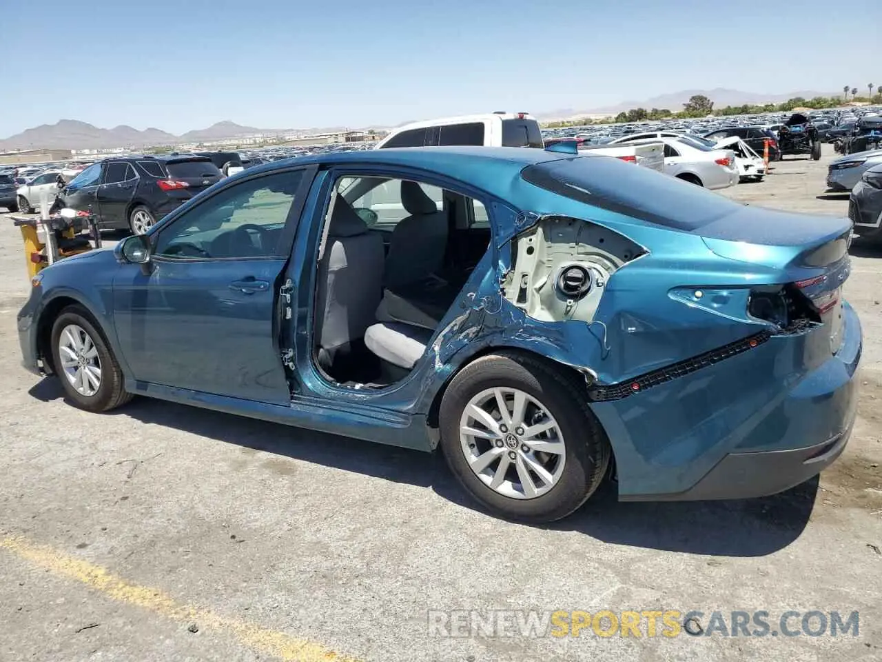 2 Photograph of a damaged car 4T1DAACK0SU047277 TOYOTA CAMRY 2025