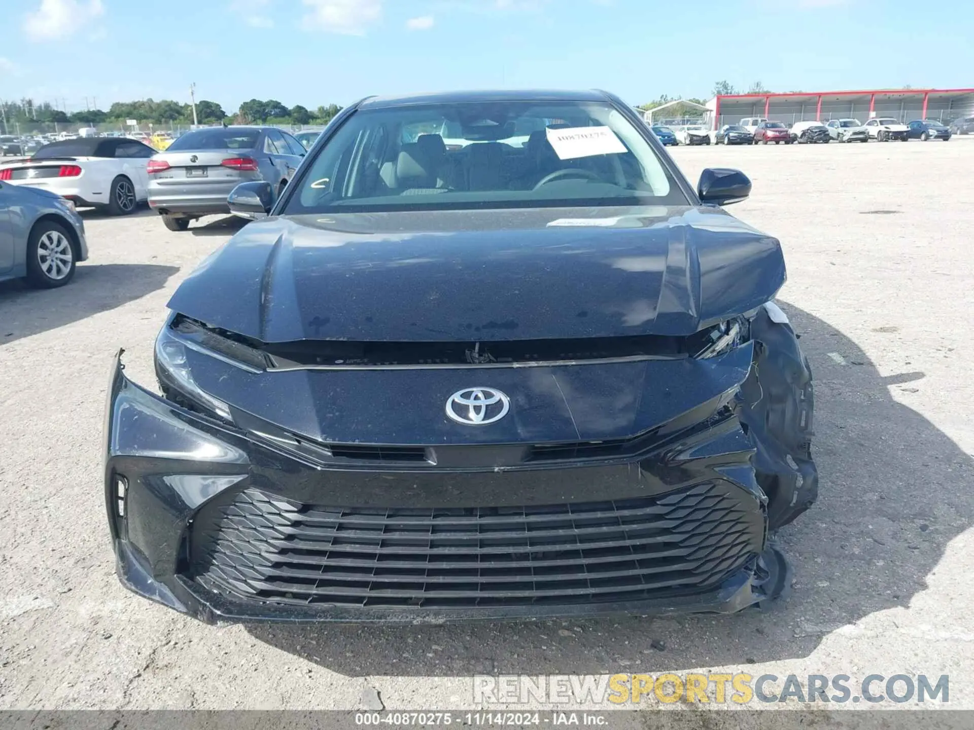 12 Photograph of a damaged car 4T1DAACK0SU048381 TOYOTA CAMRY 2025