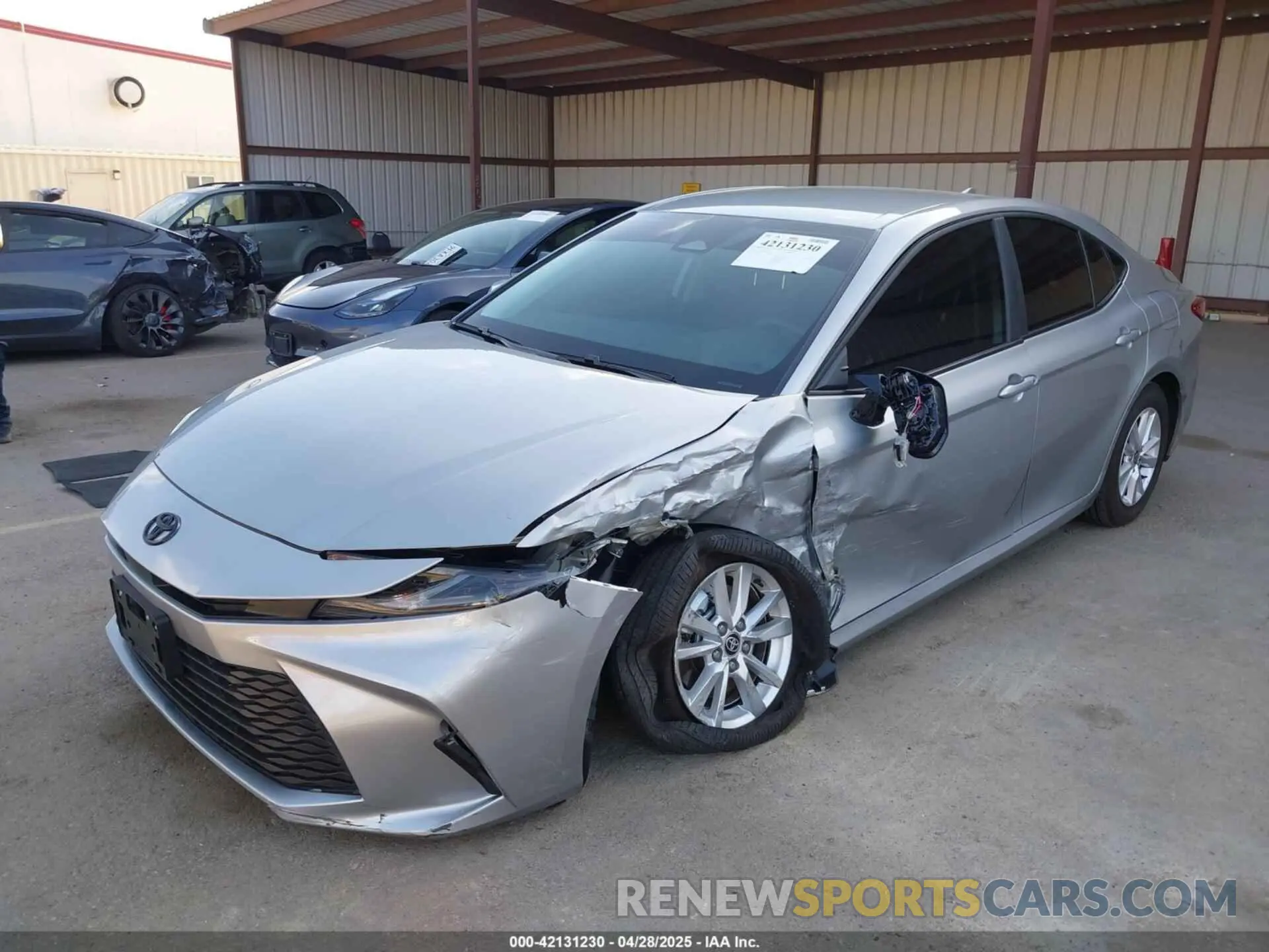 6 Photograph of a damaged car 4T1DAACK0SU071837 TOYOTA CAMRY 2025