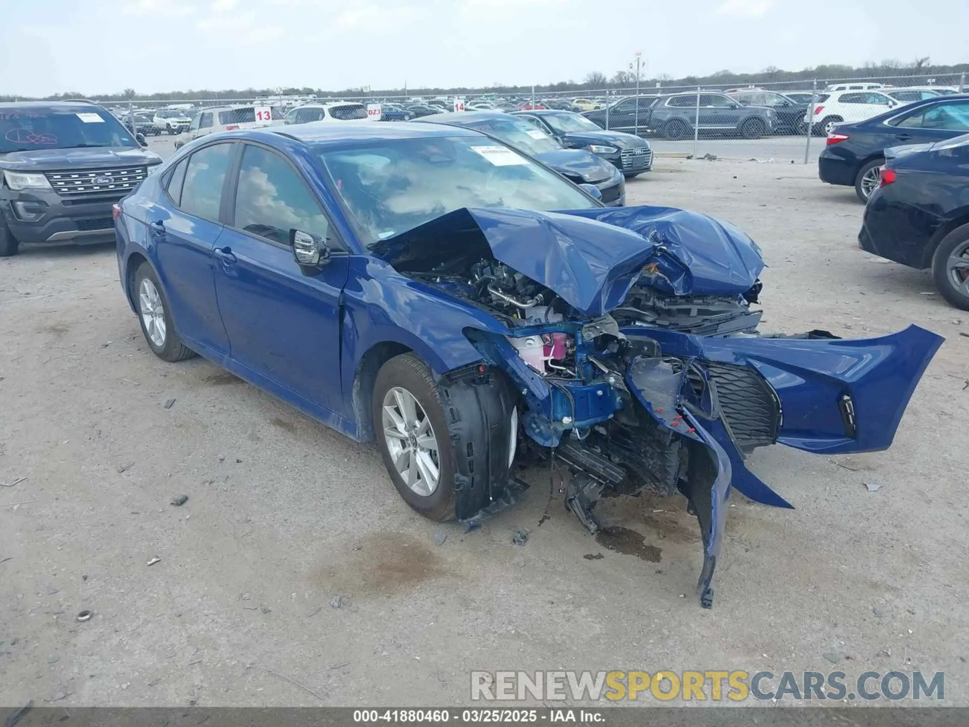 1 Photograph of a damaged car 4T1DAACK0SU091506 TOYOTA CAMRY 2025