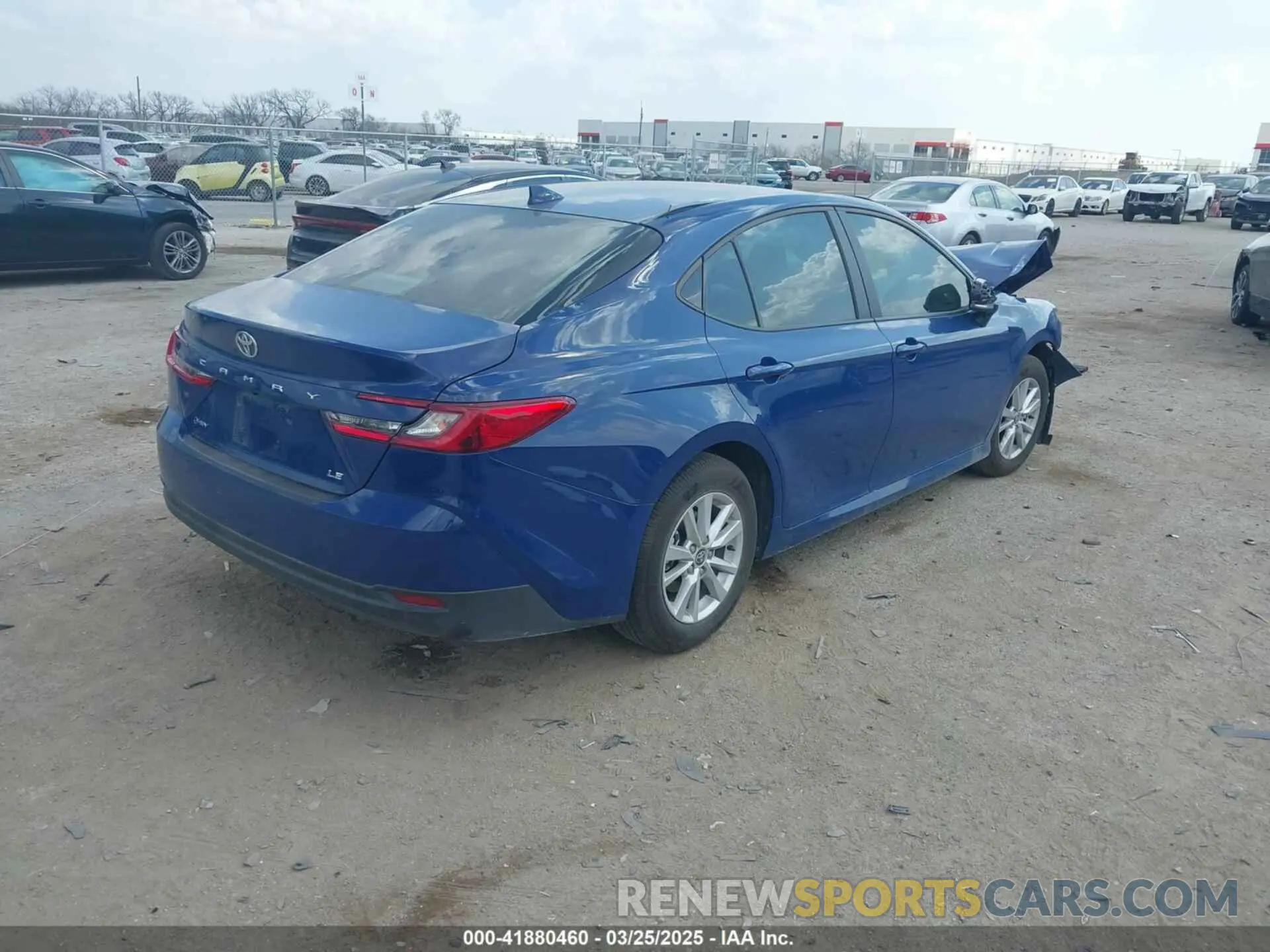 4 Photograph of a damaged car 4T1DAACK0SU091506 TOYOTA CAMRY 2025