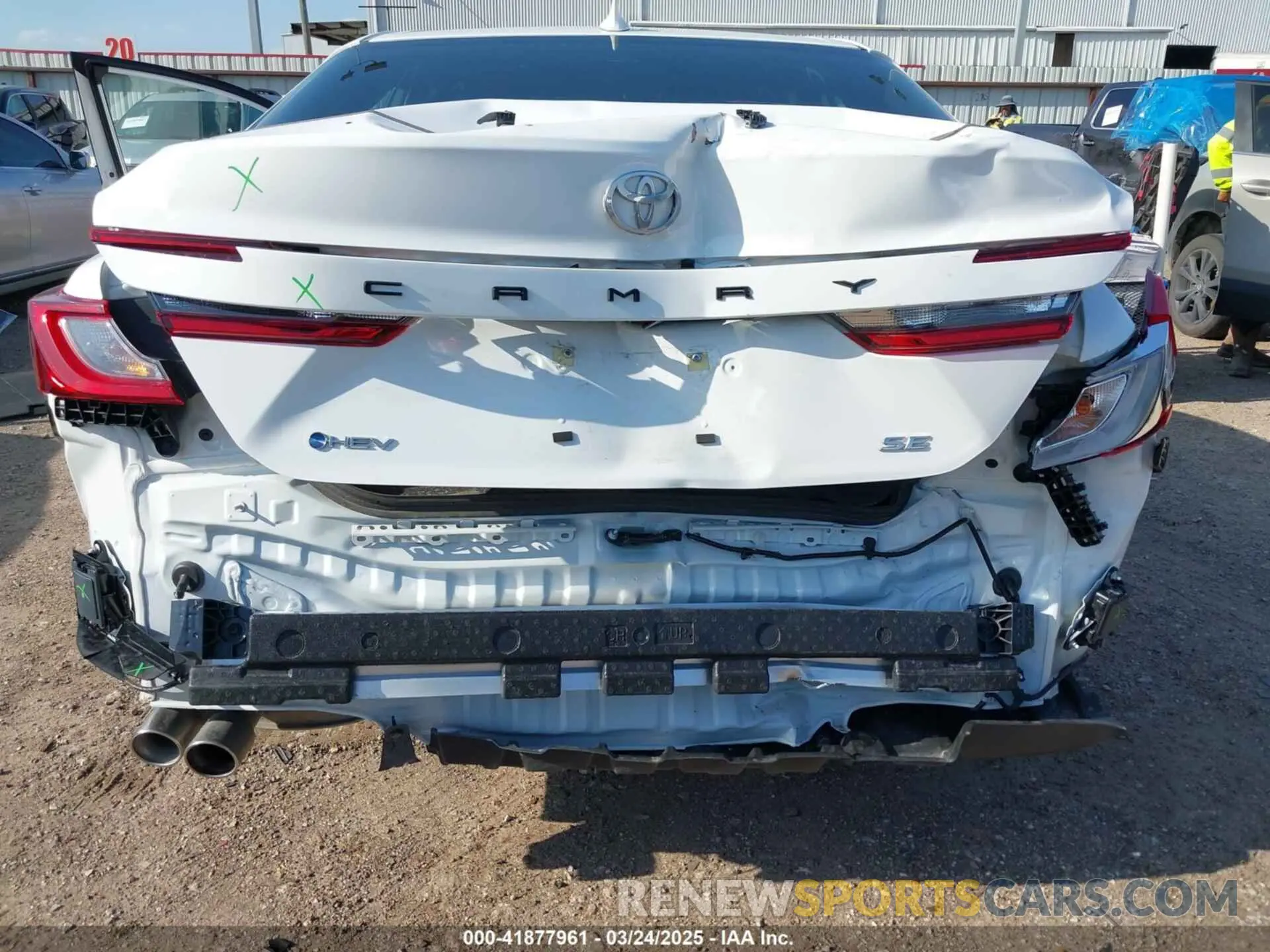 6 Photograph of a damaged car 4T1DAACK0SU104741 TOYOTA CAMRY 2025
