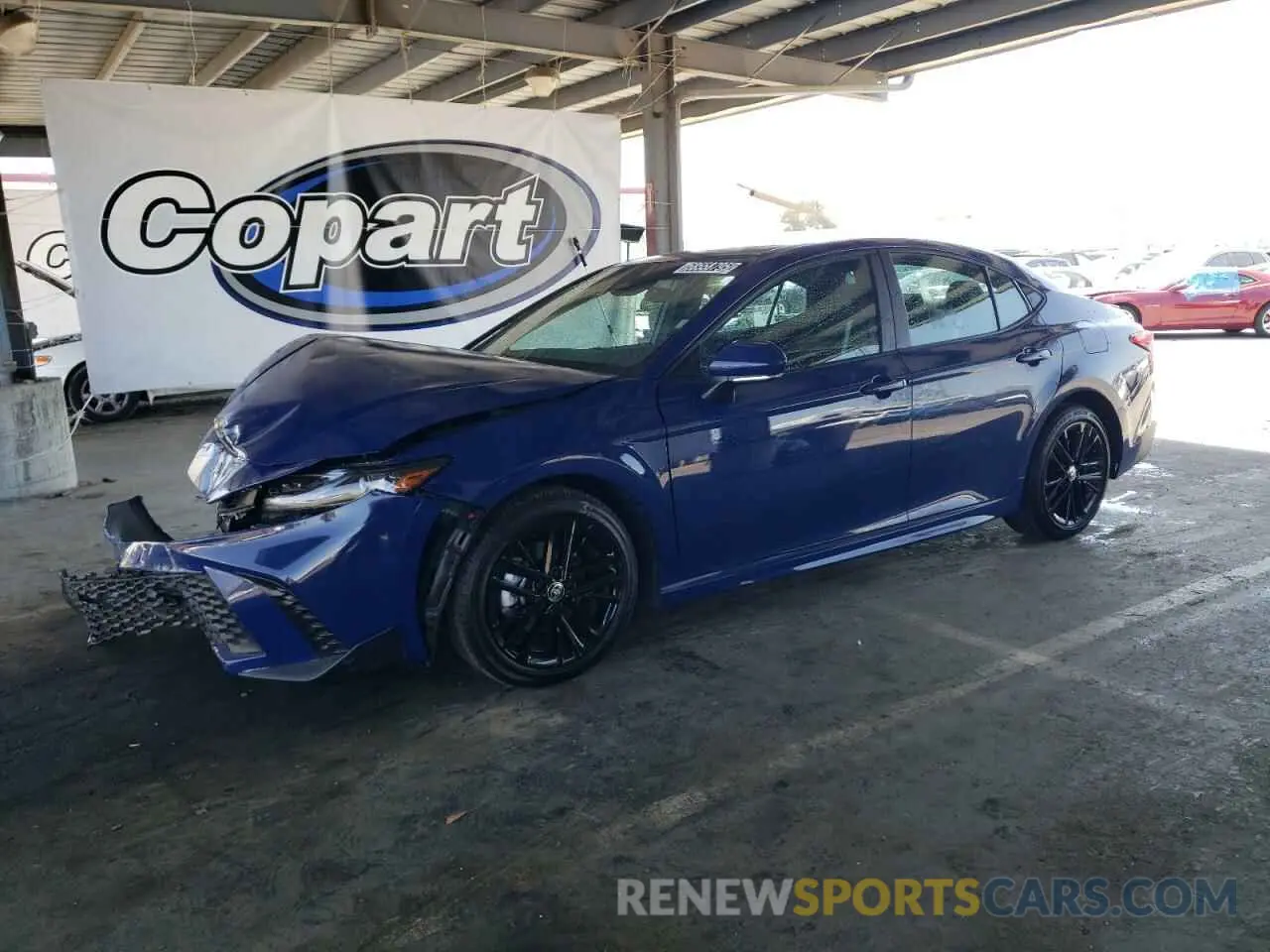 1 Photograph of a damaged car 4T1DAACK0SU120793 TOYOTA CAMRY 2025
