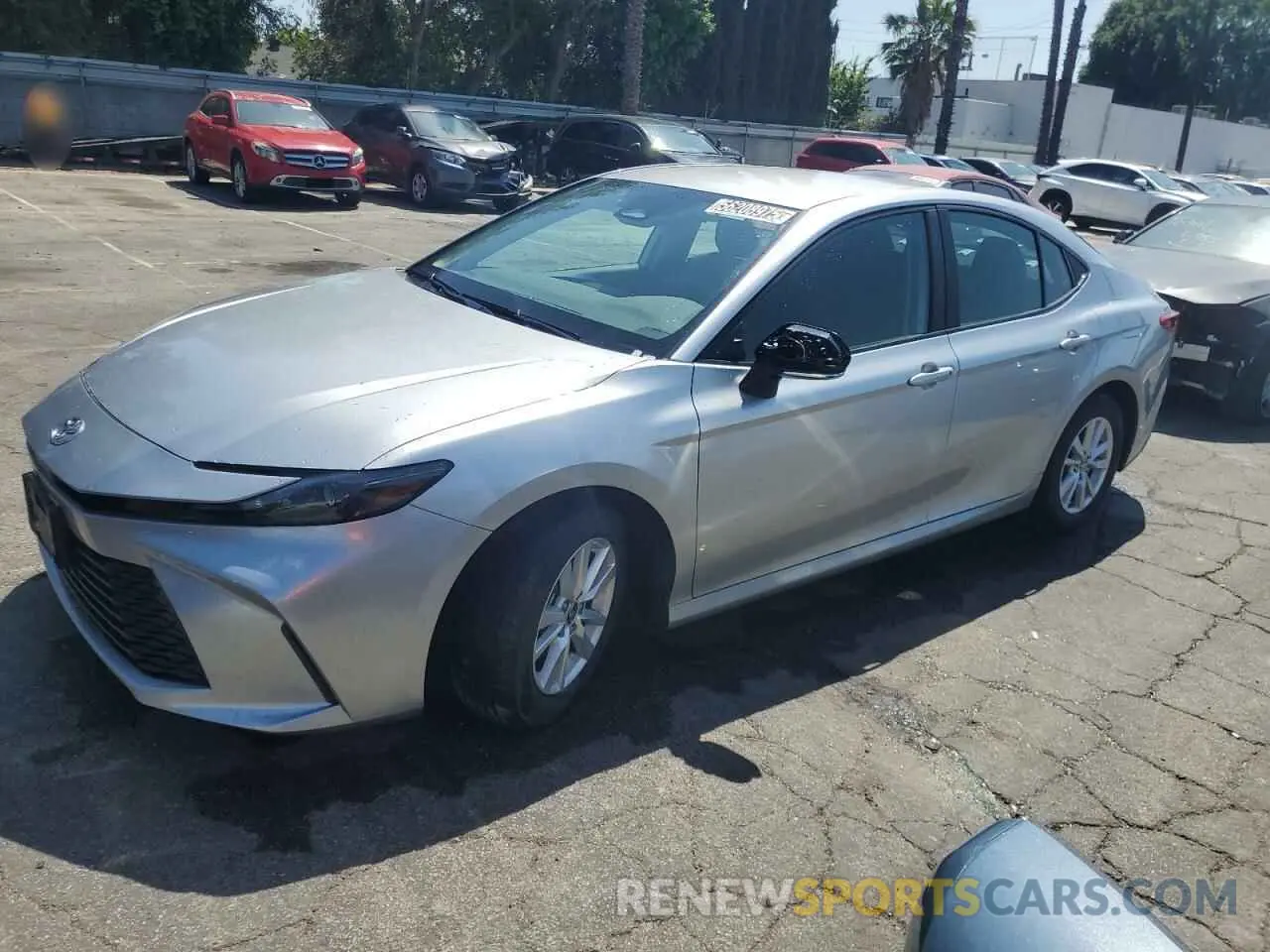 1 Photograph of a damaged car 4T1DAACK0SU509191 TOYOTA CAMRY 2025