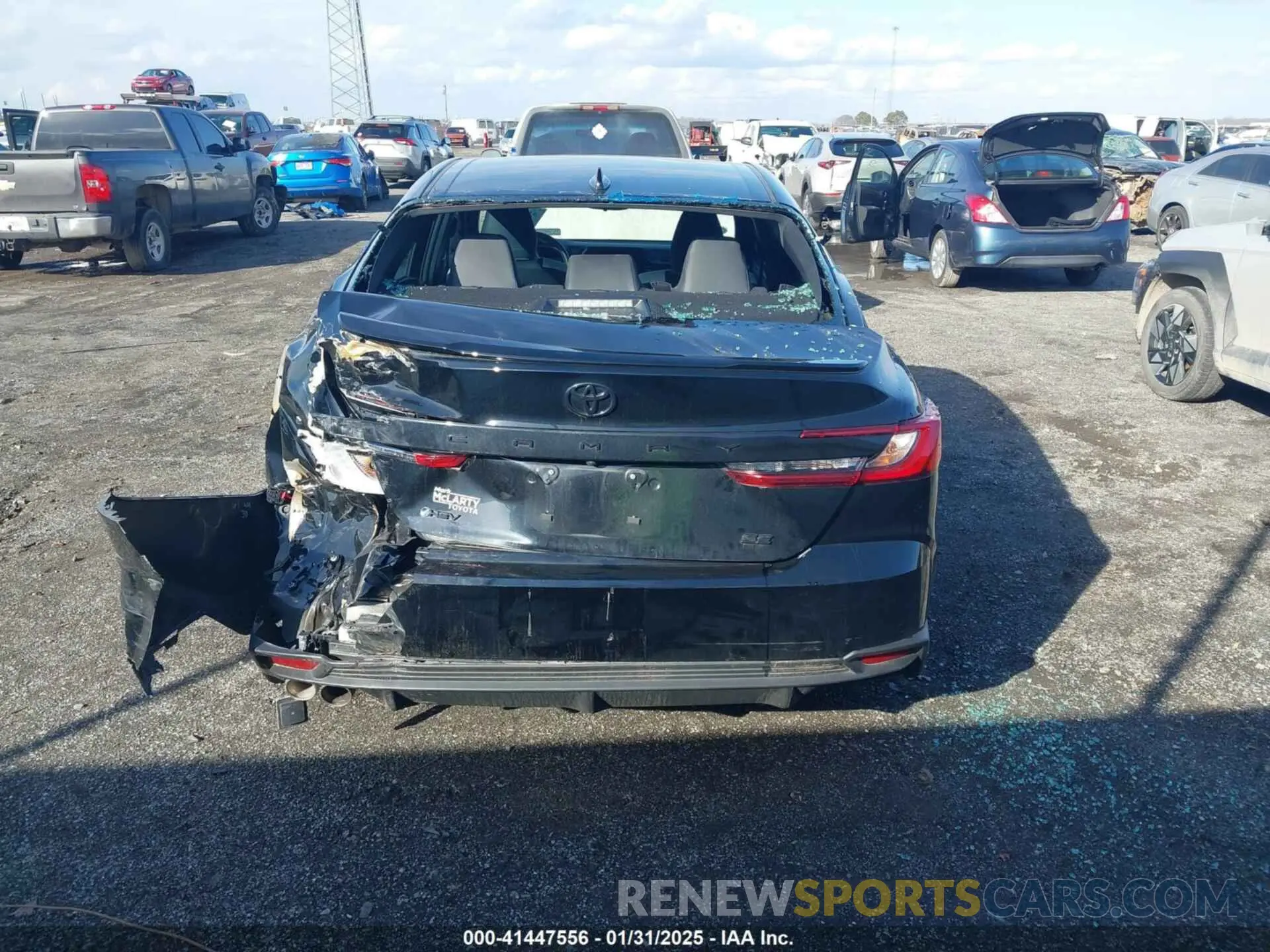 16 Photograph of a damaged car 4T1DAACK0SU510146 TOYOTA CAMRY 2025