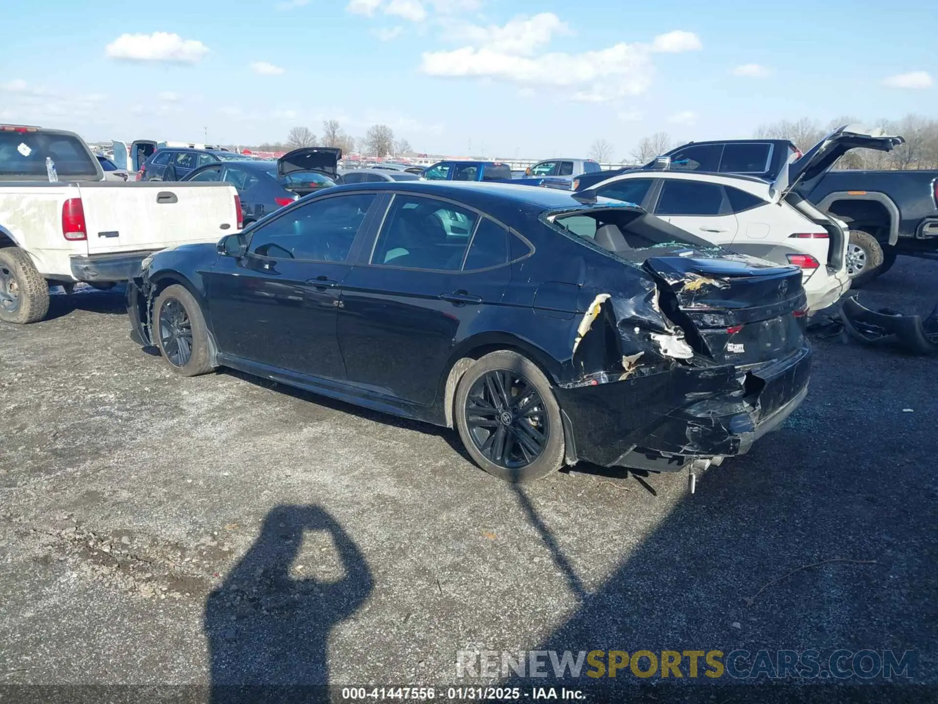3 Photograph of a damaged car 4T1DAACK0SU510146 TOYOTA CAMRY 2025