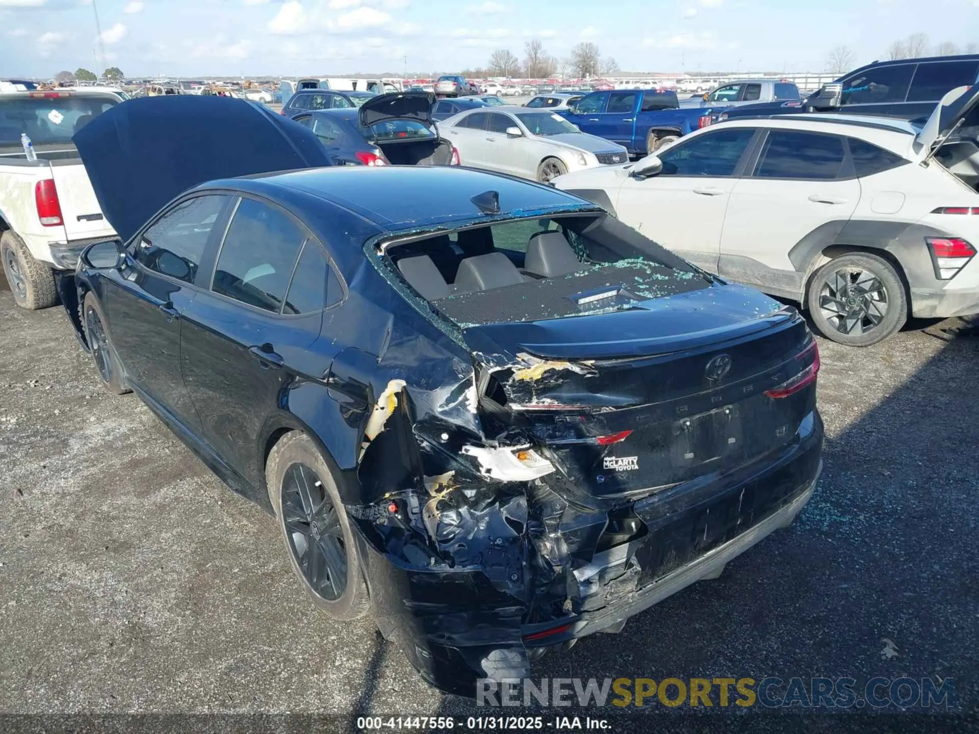 6 Photograph of a damaged car 4T1DAACK0SU510146 TOYOTA CAMRY 2025