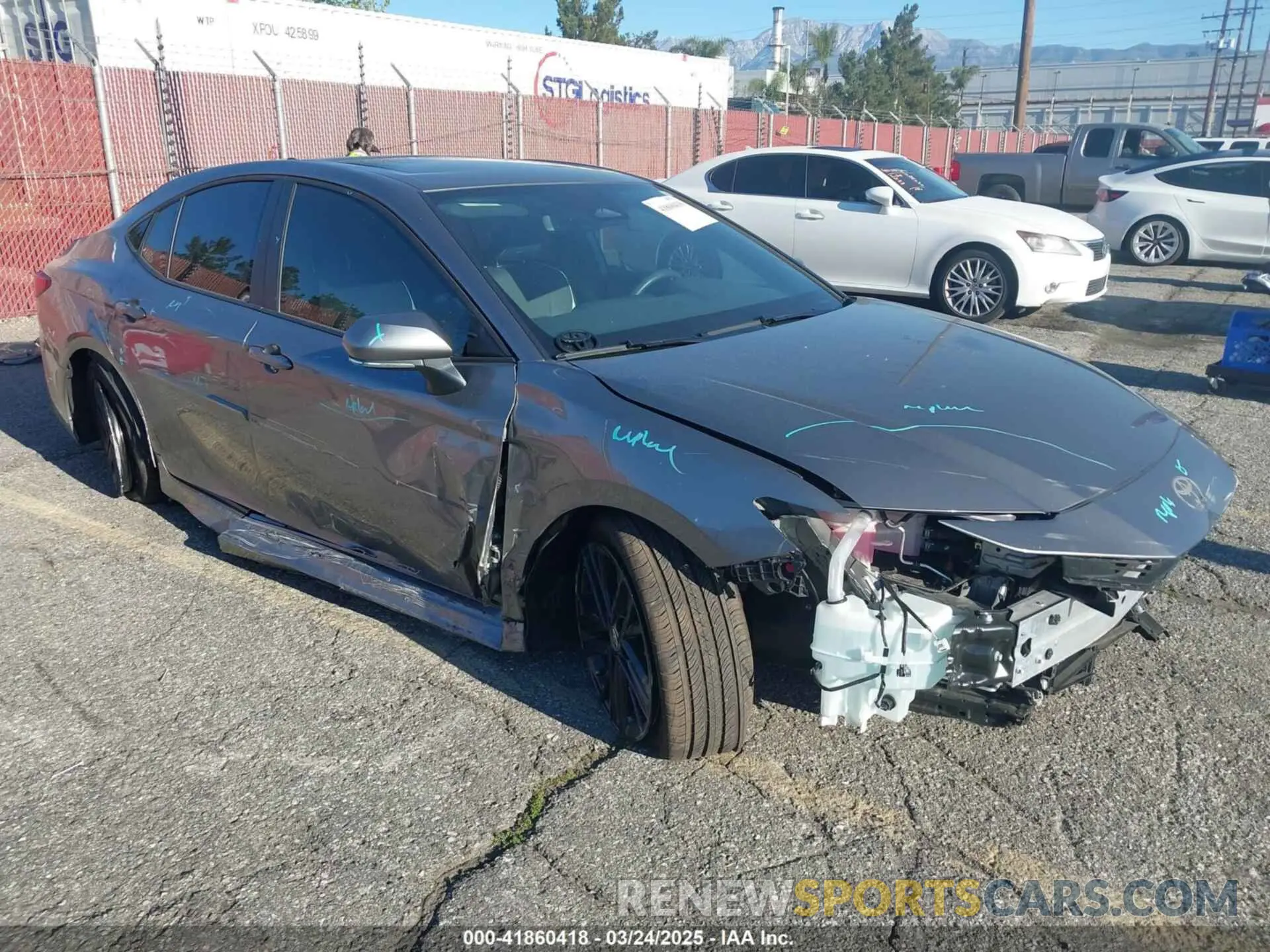 1 Photograph of a damaged car 4T1DAACK0SU512592 TOYOTA CAMRY 2025