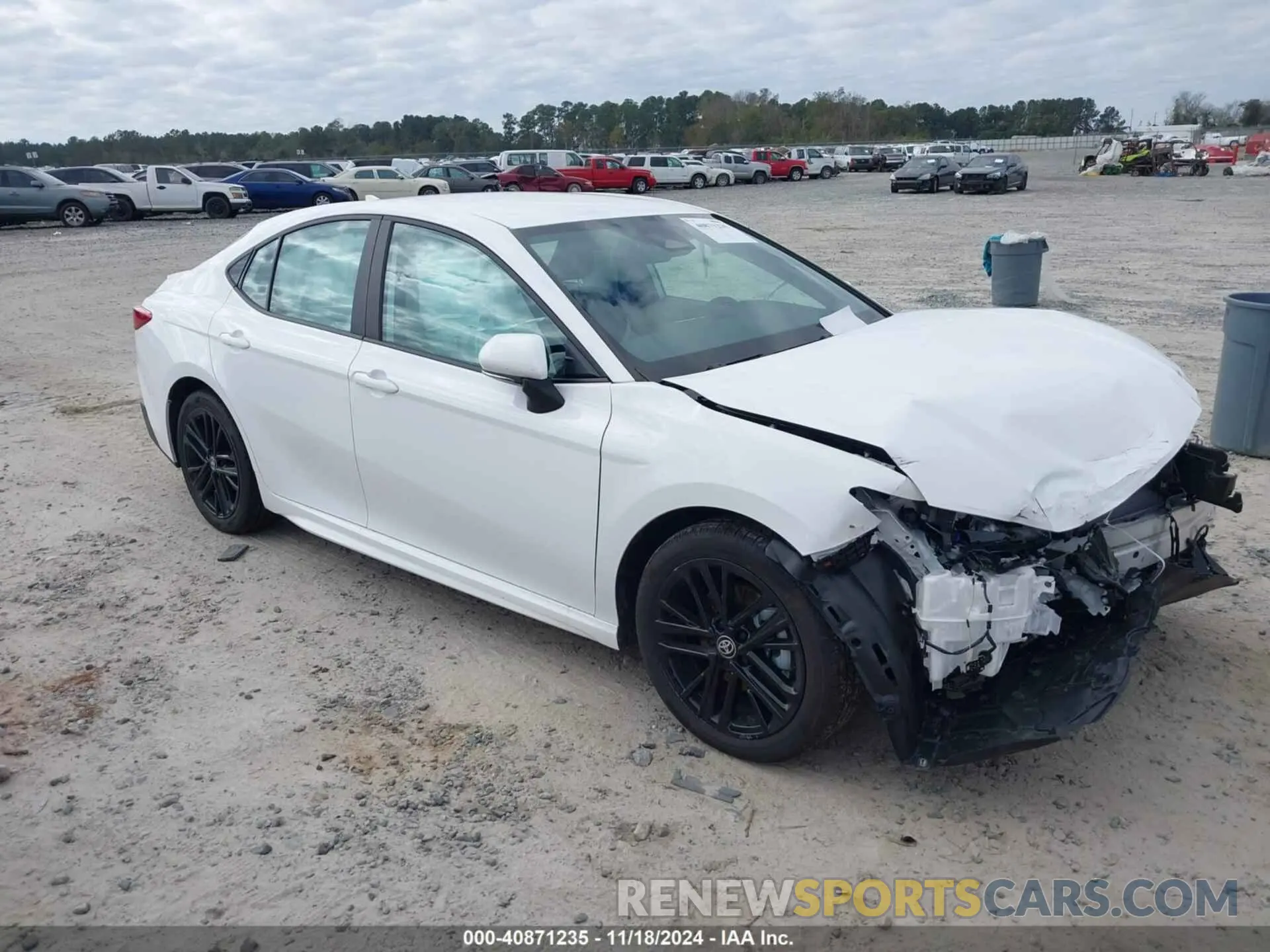 1 Photograph of a damaged car 4T1DAACK0SU526332 TOYOTA CAMRY 2025
