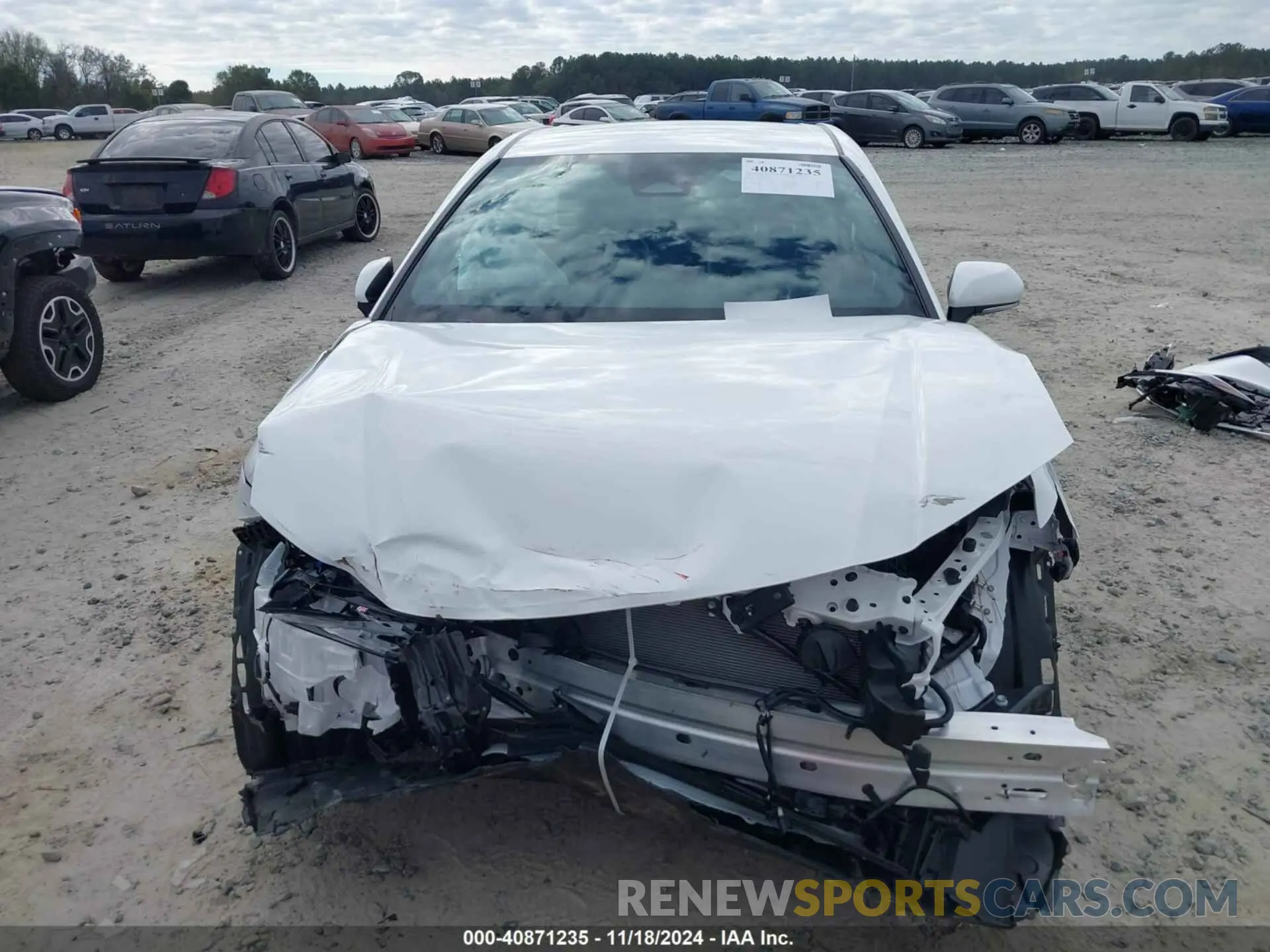 13 Photograph of a damaged car 4T1DAACK0SU526332 TOYOTA CAMRY 2025
