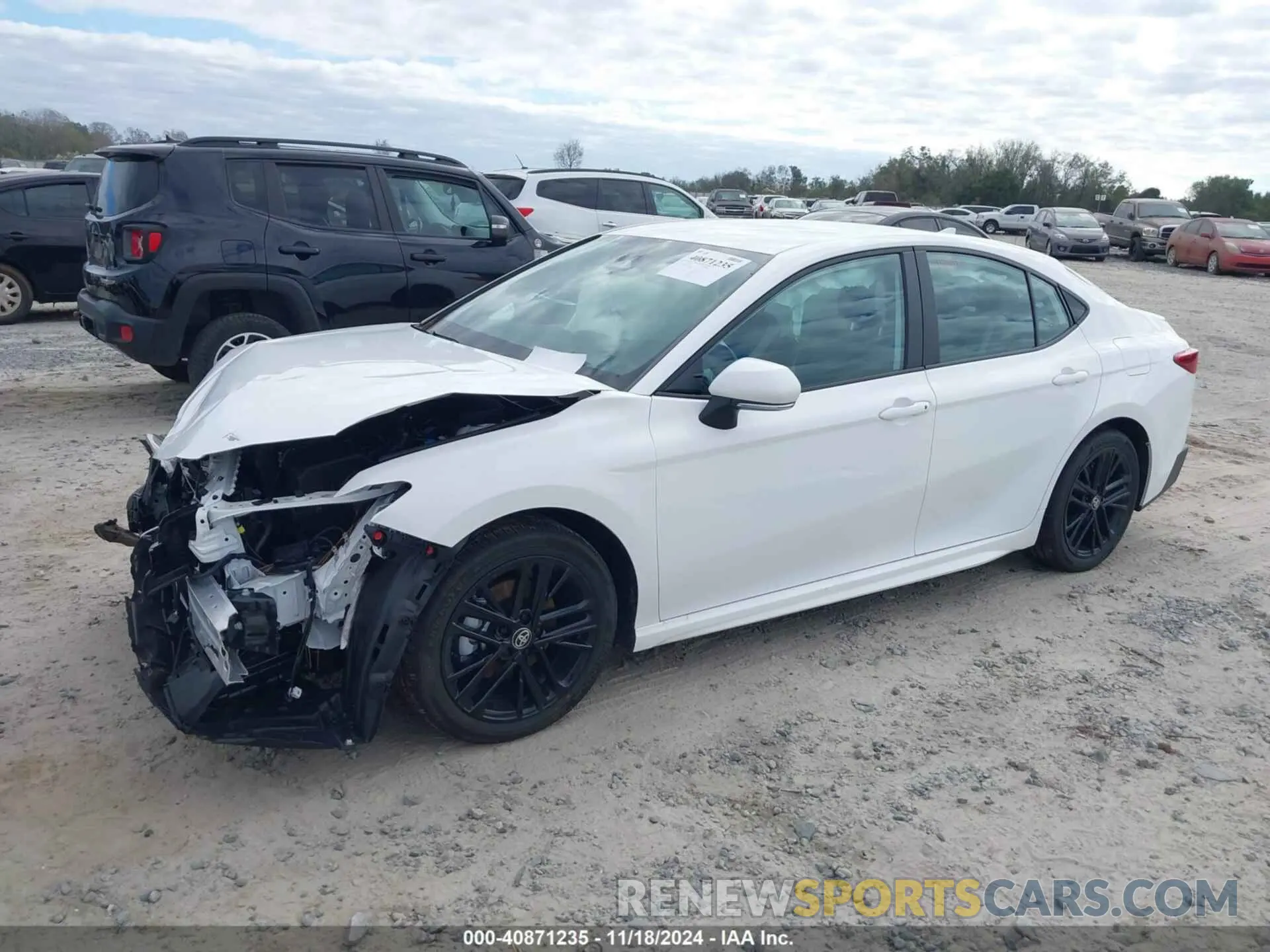 2 Photograph of a damaged car 4T1DAACK0SU526332 TOYOTA CAMRY 2025