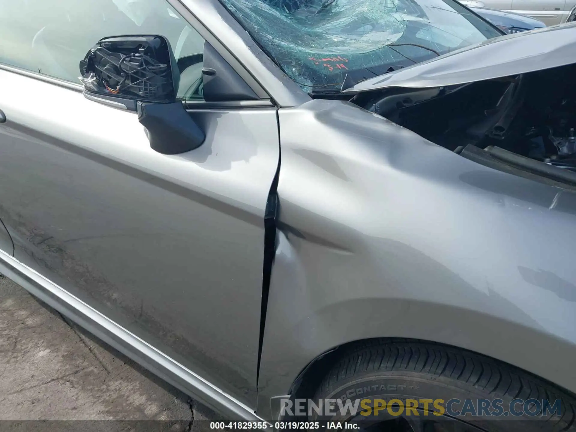 18 Photograph of a damaged car 4T1DAACK0SU563946 TOYOTA CAMRY 2025