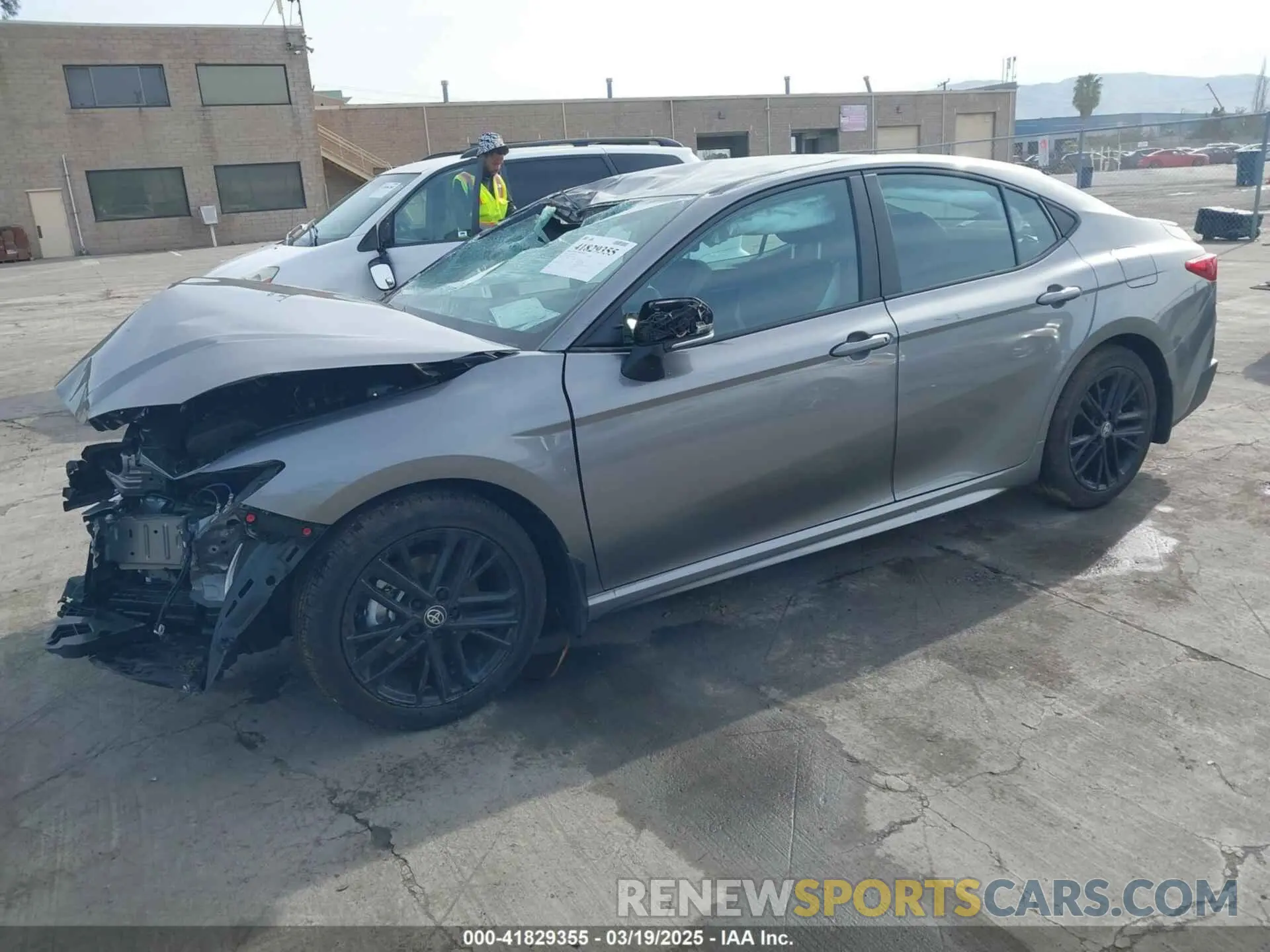 2 Photograph of a damaged car 4T1DAACK0SU563946 TOYOTA CAMRY 2025