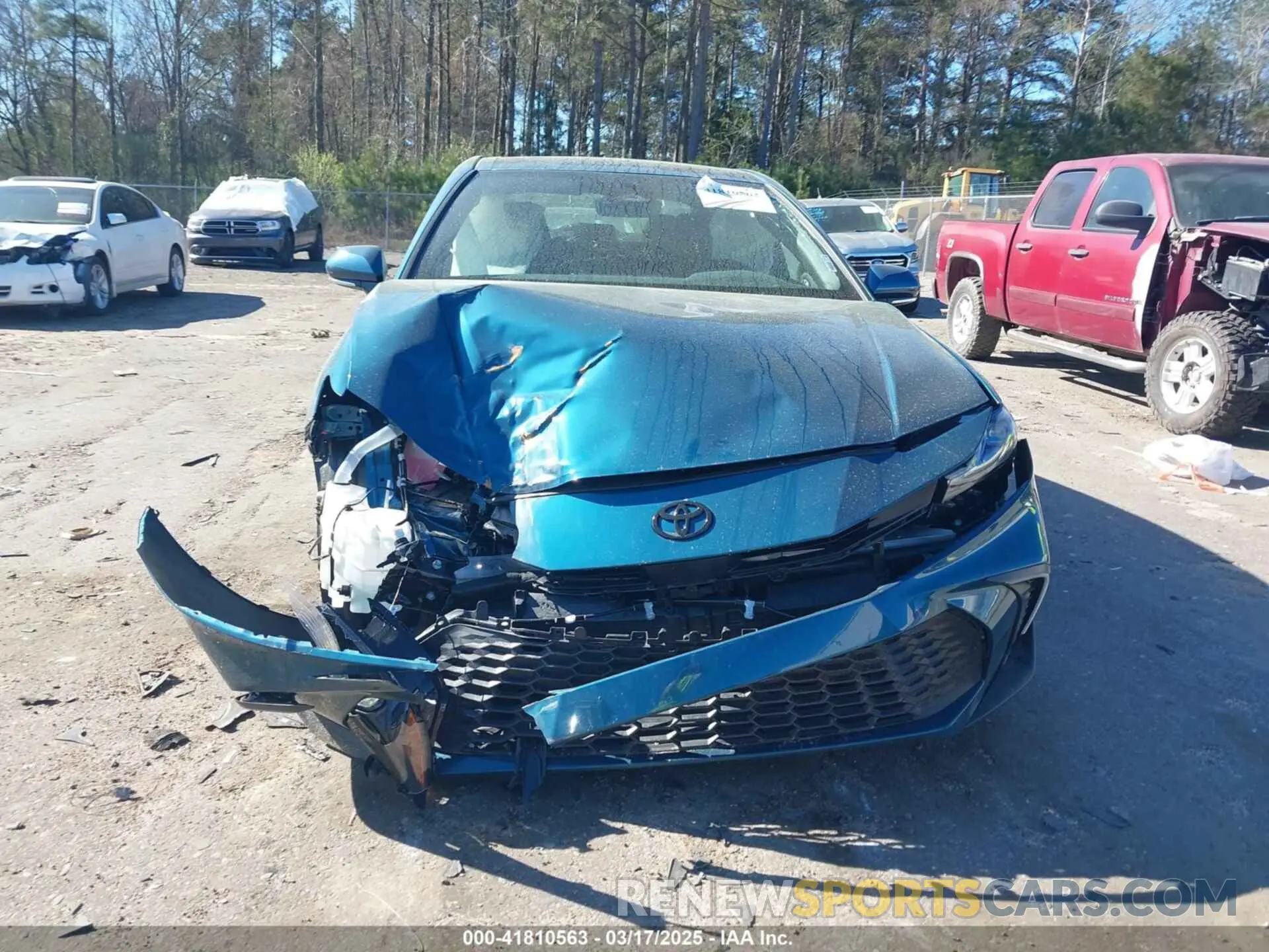 13 Photograph of a damaged car 4T1DAACK0SU568578 TOYOTA CAMRY 2025