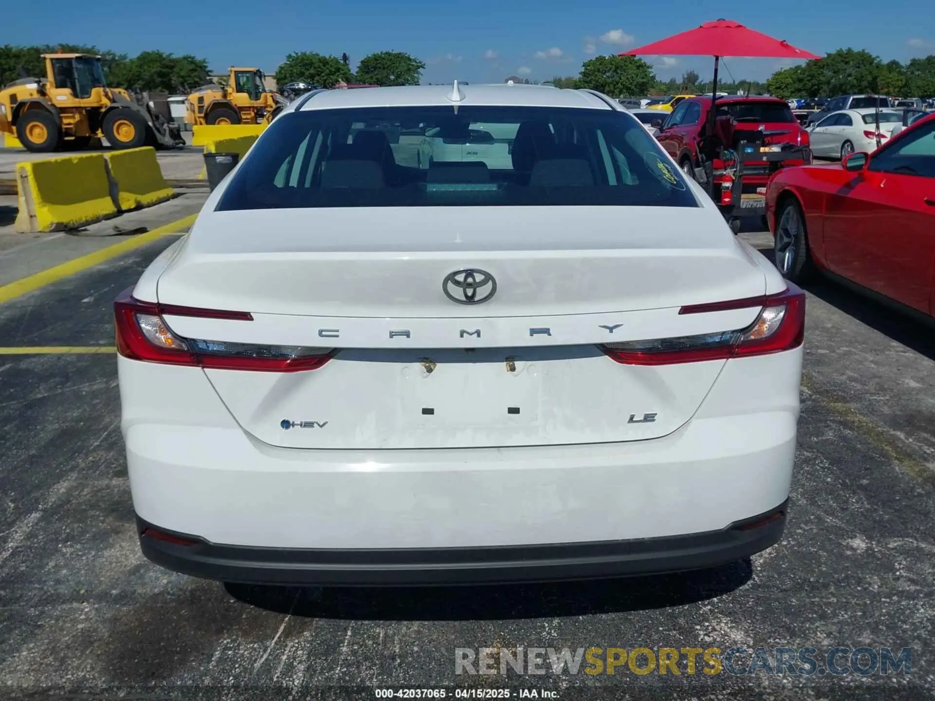 16 Photograph of a damaged car 4T1DAACK1SU001473 TOYOTA CAMRY 2025